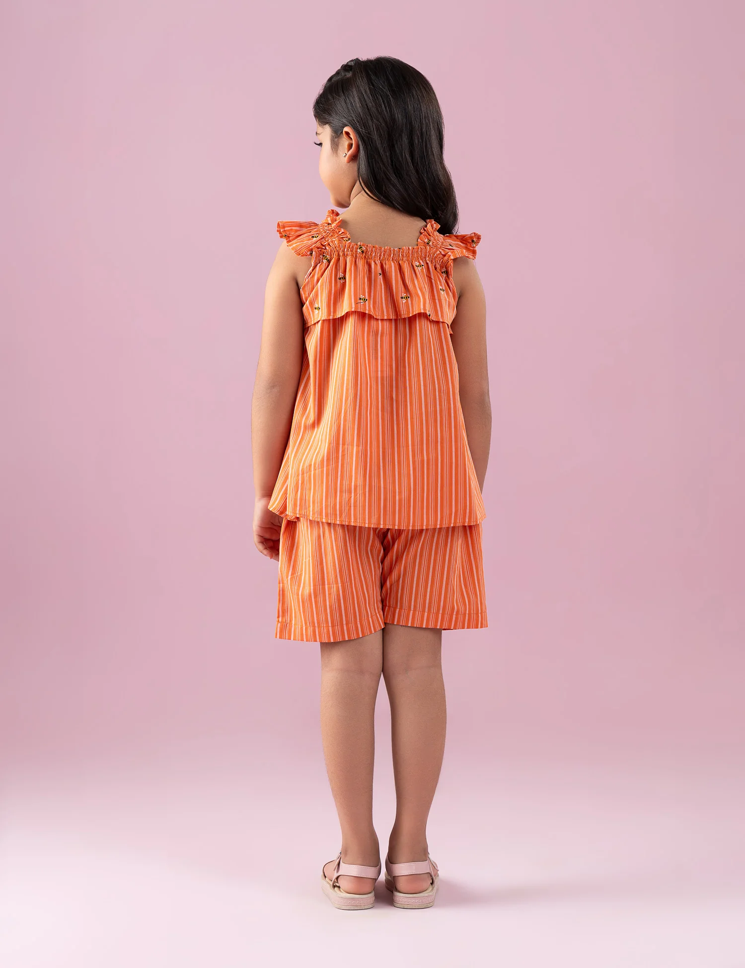 2 PIECE HONEY BEE EMBROIDERED SUIT - Image 5