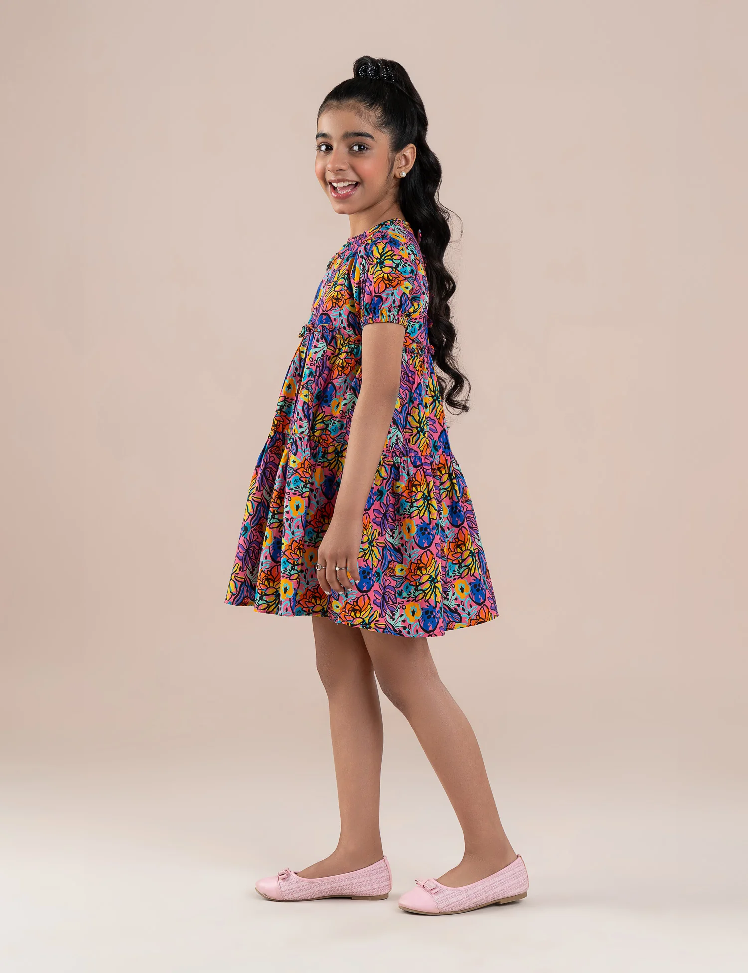 FLORAL PRINTED DRESS - Image 3