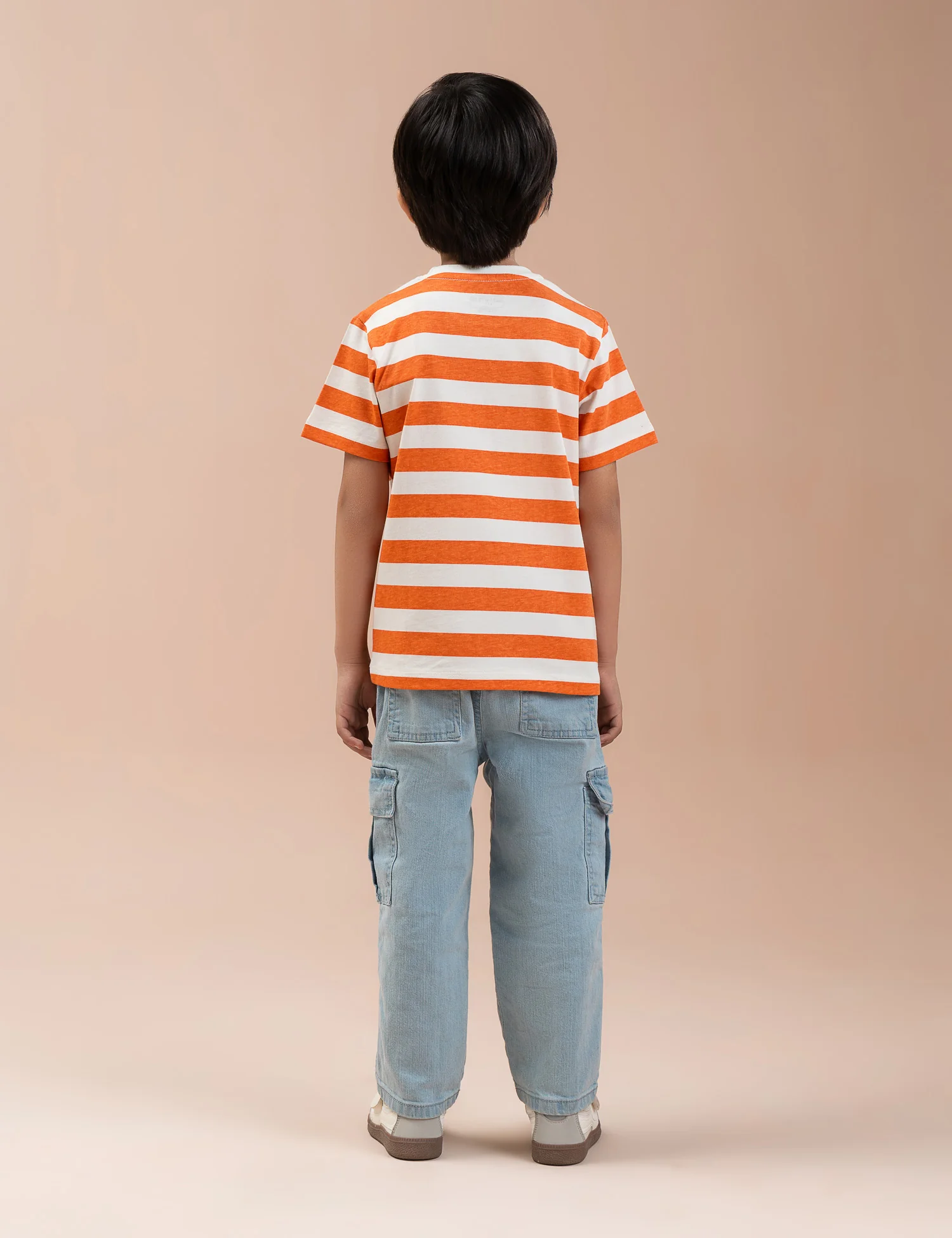 STRIPED GRAPHIC T-SHIRT - Image 4