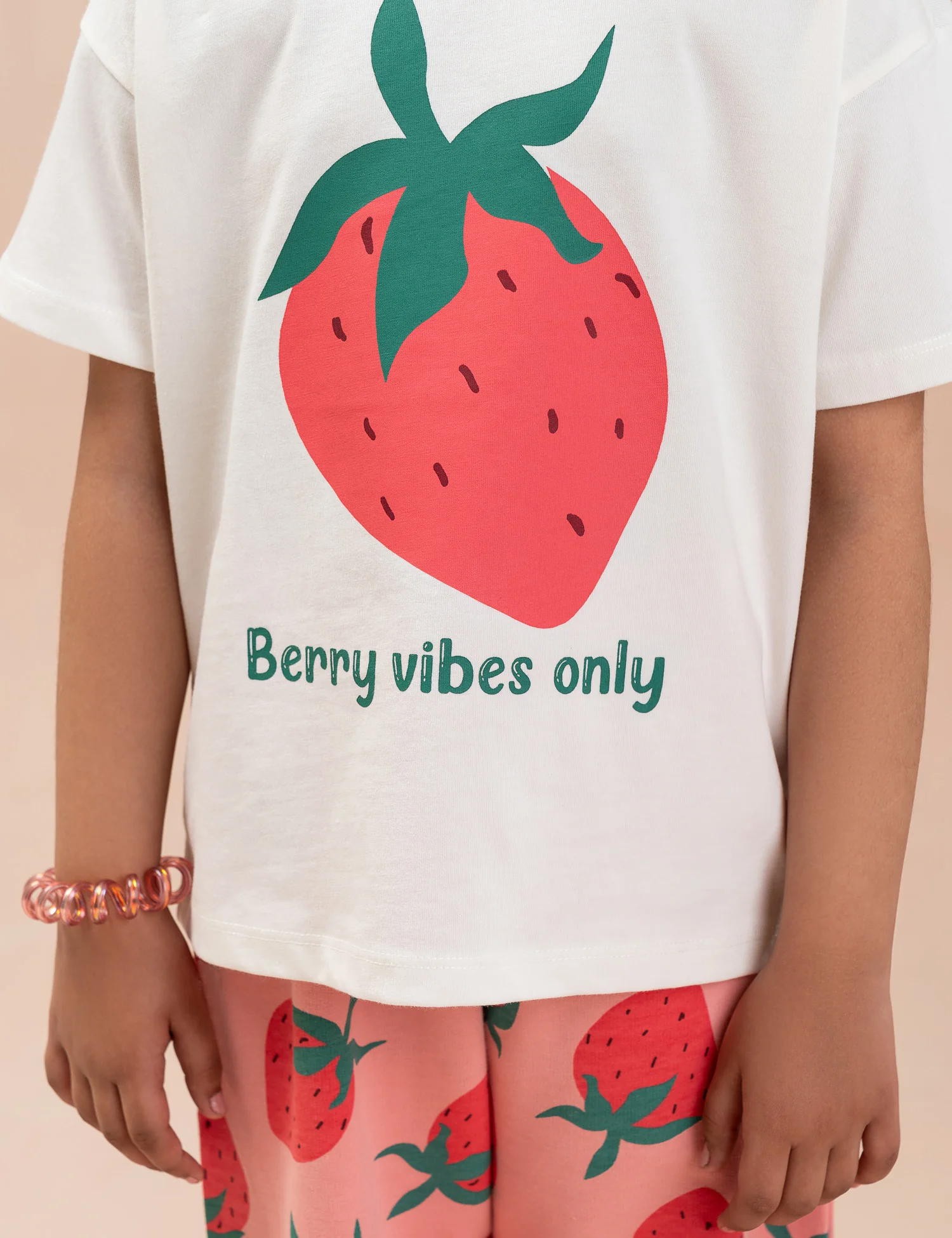 2 PIECE STRAWBERRY PRINTED SUIT - Image 2