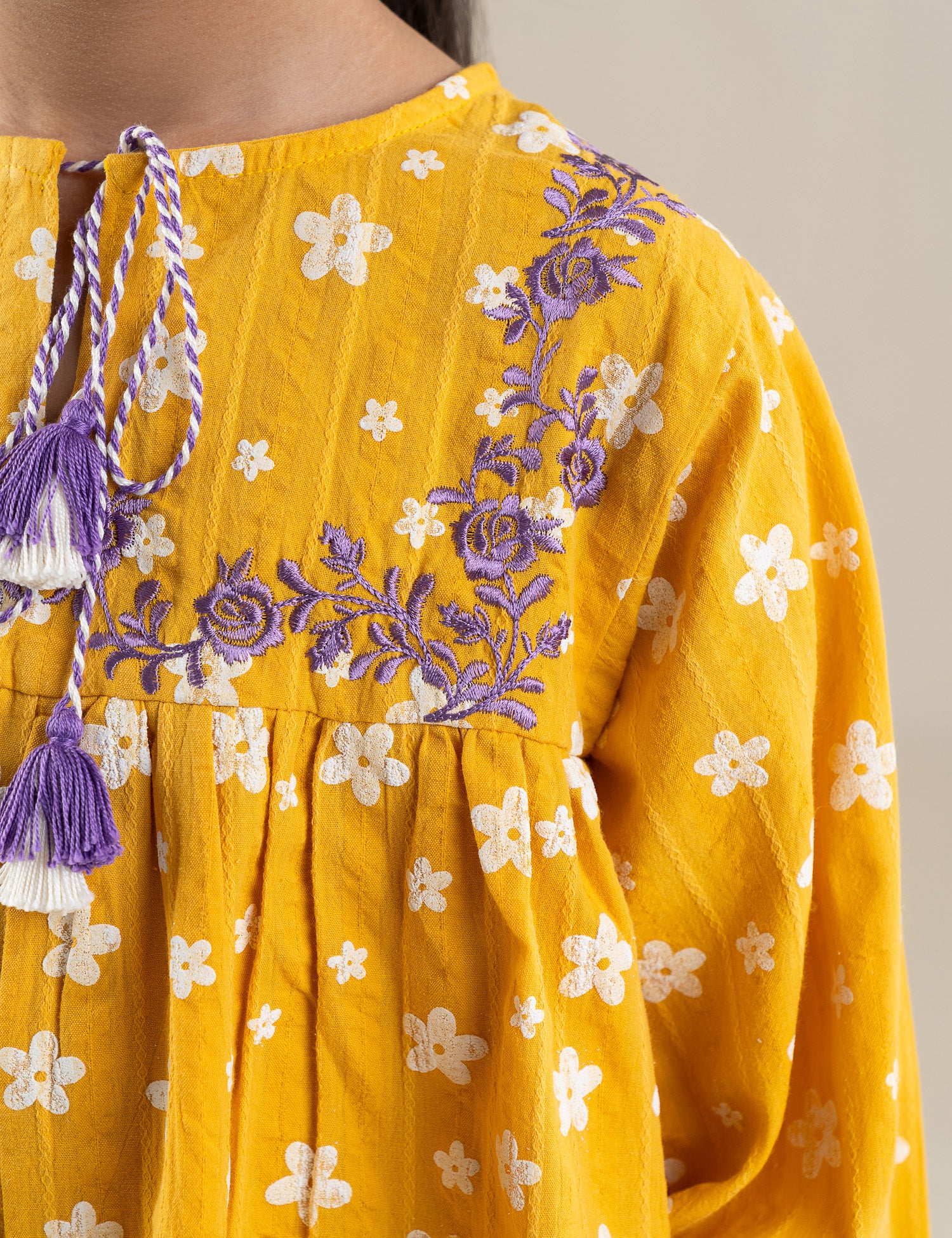 2 PIECE FLORAL PRINTED SUIT - Image 3