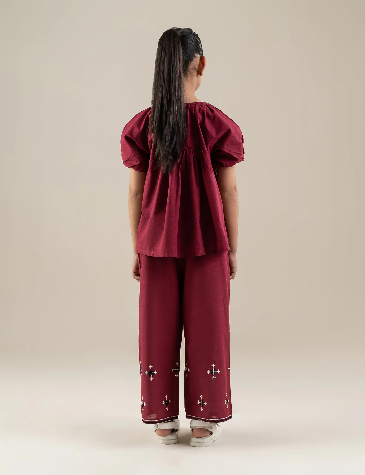 2 PIECE EMBROIDERED SUIT - Image 5