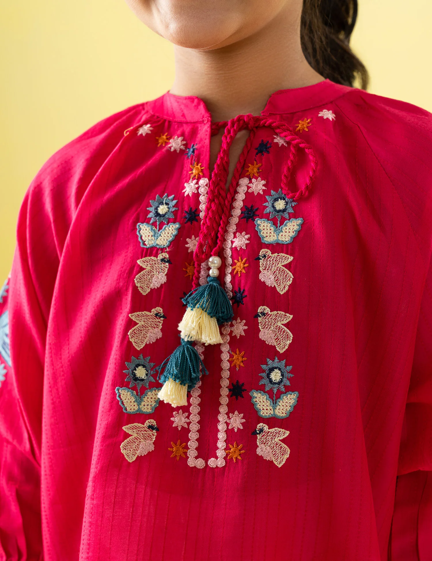 2 PIECE EMBROIDERED SUIT - Image 2