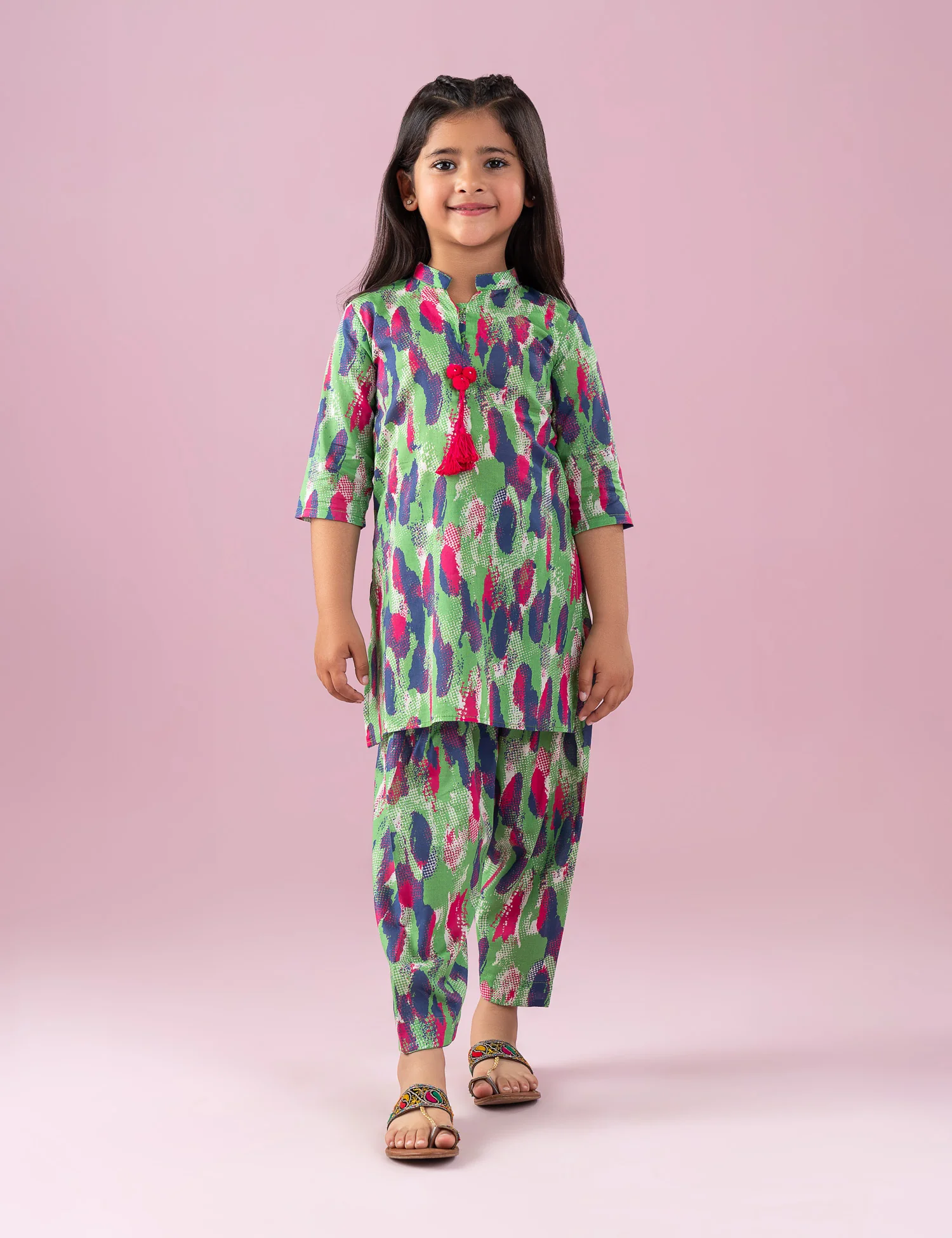 2 PIECE PRINTED SUIT - Image 3