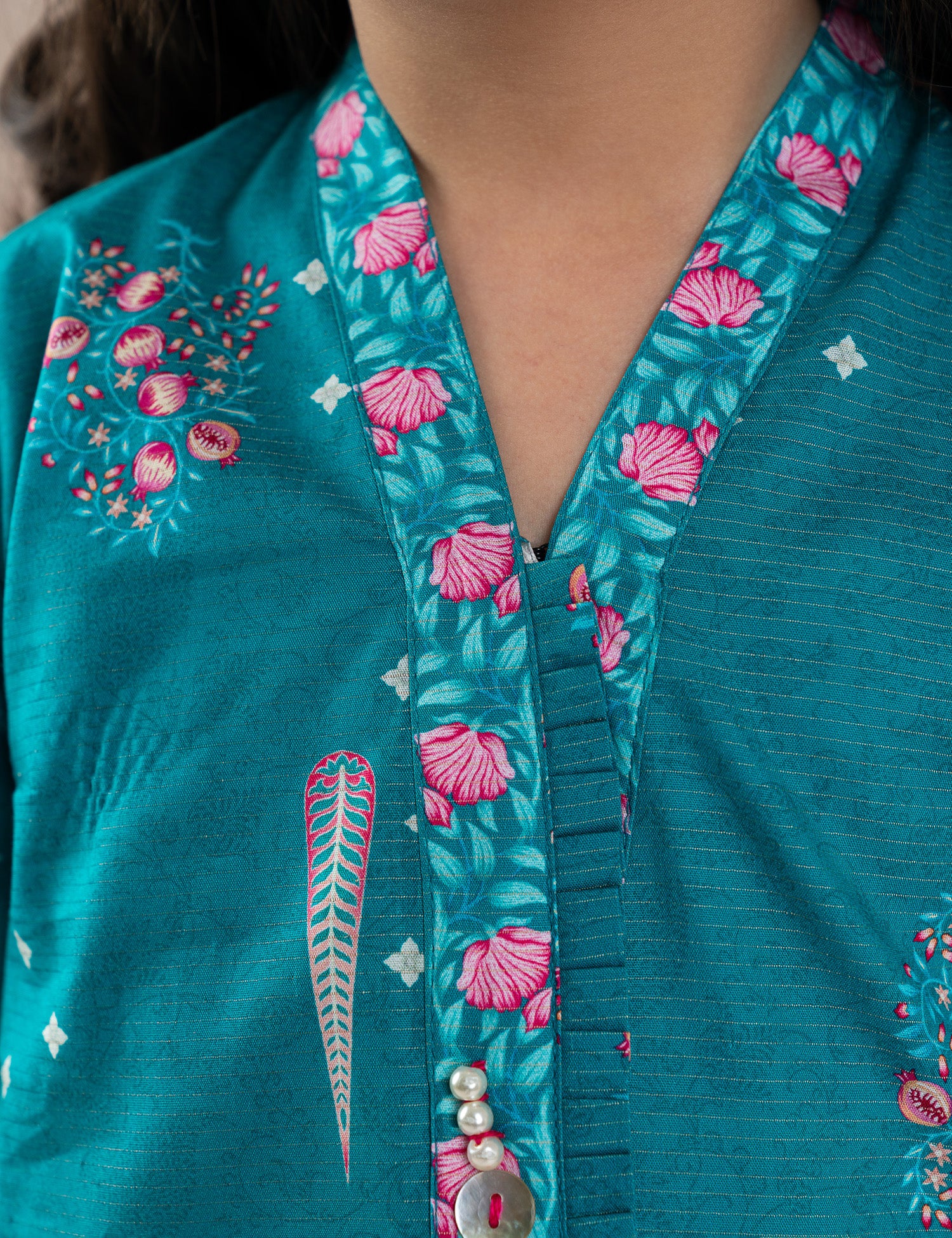 2 PIECE ETHNIC PRINTED SUIT - Image 2