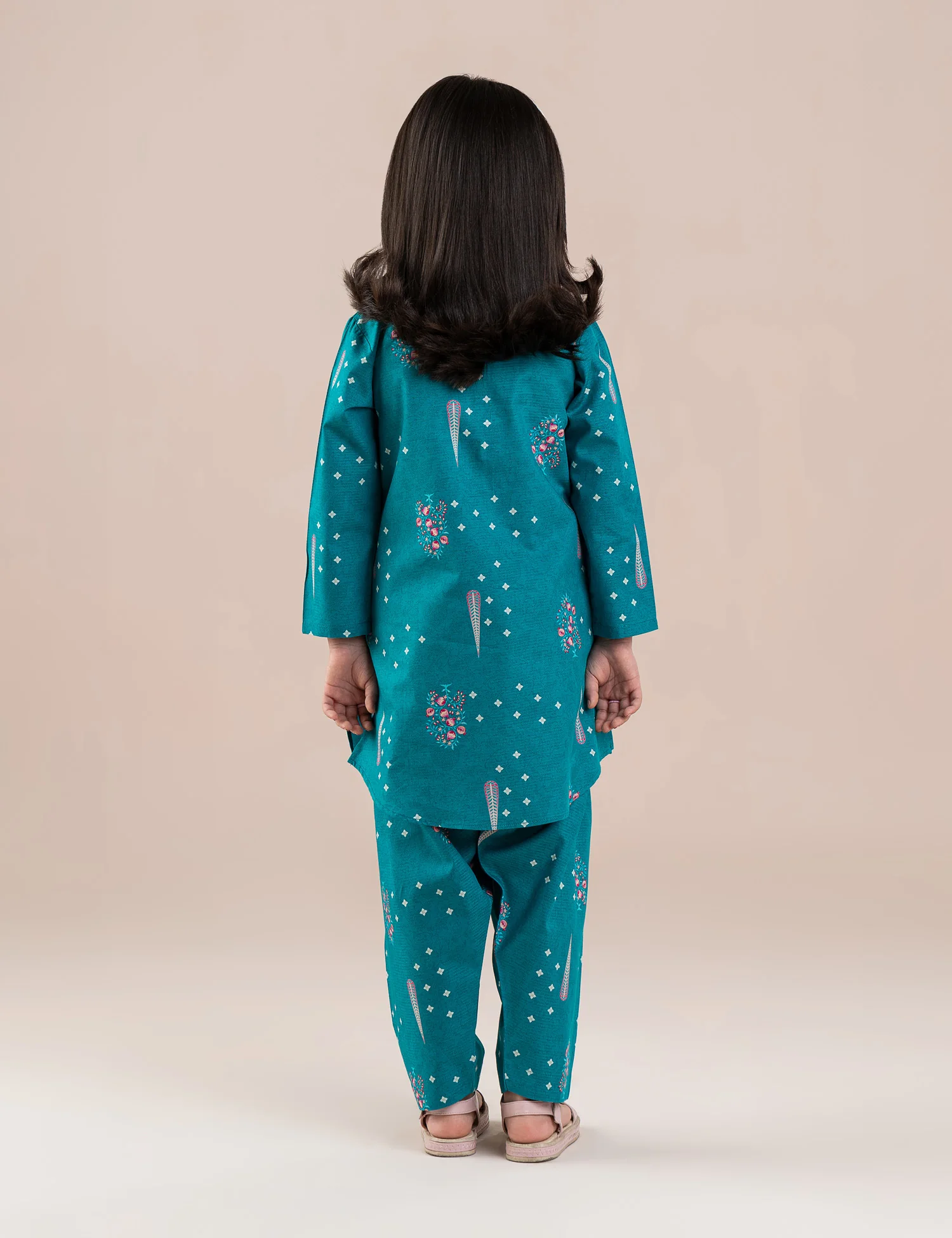2 PIECE ETHNIC PRINTED SUIT - Image 5