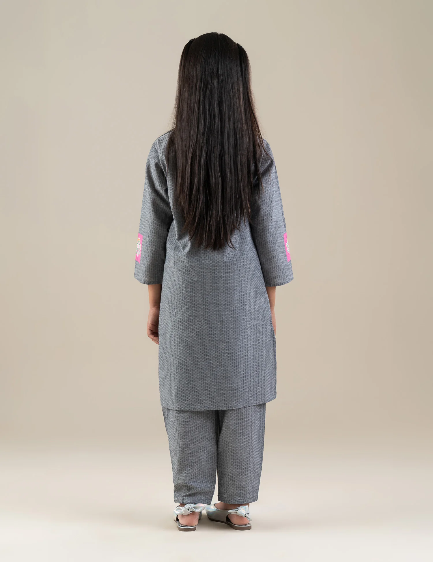 2 PIECE BLOCK PRINTED SUIT - Image 4