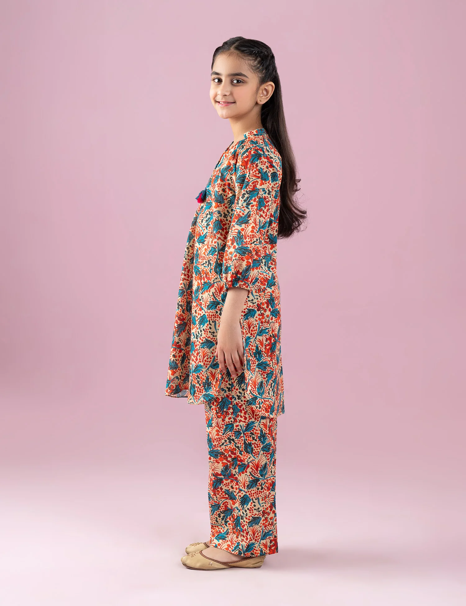 2 PIECE FLORAL PRINTED SUIT - Image 3