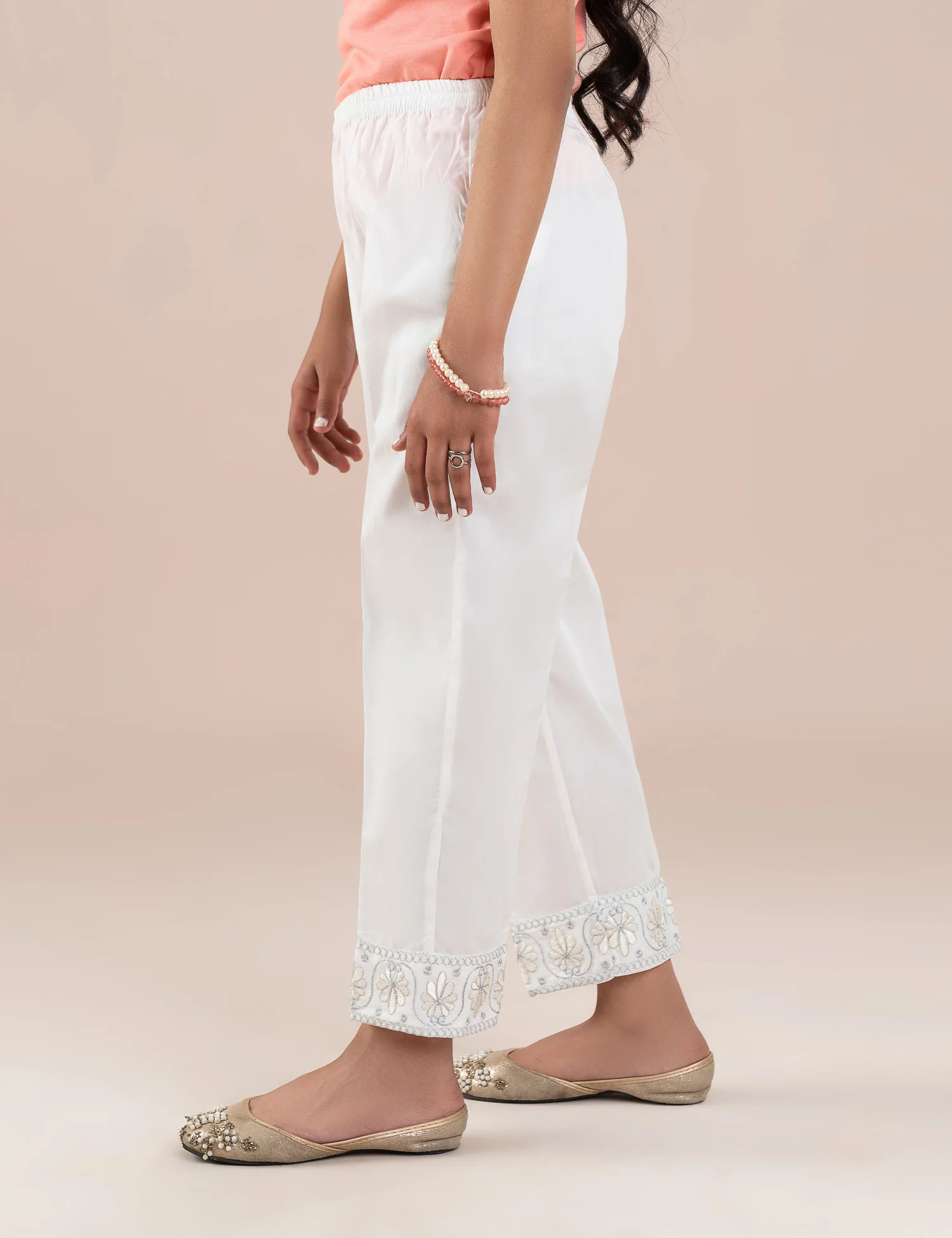 EMBROIDERED TROUSER - Image 2