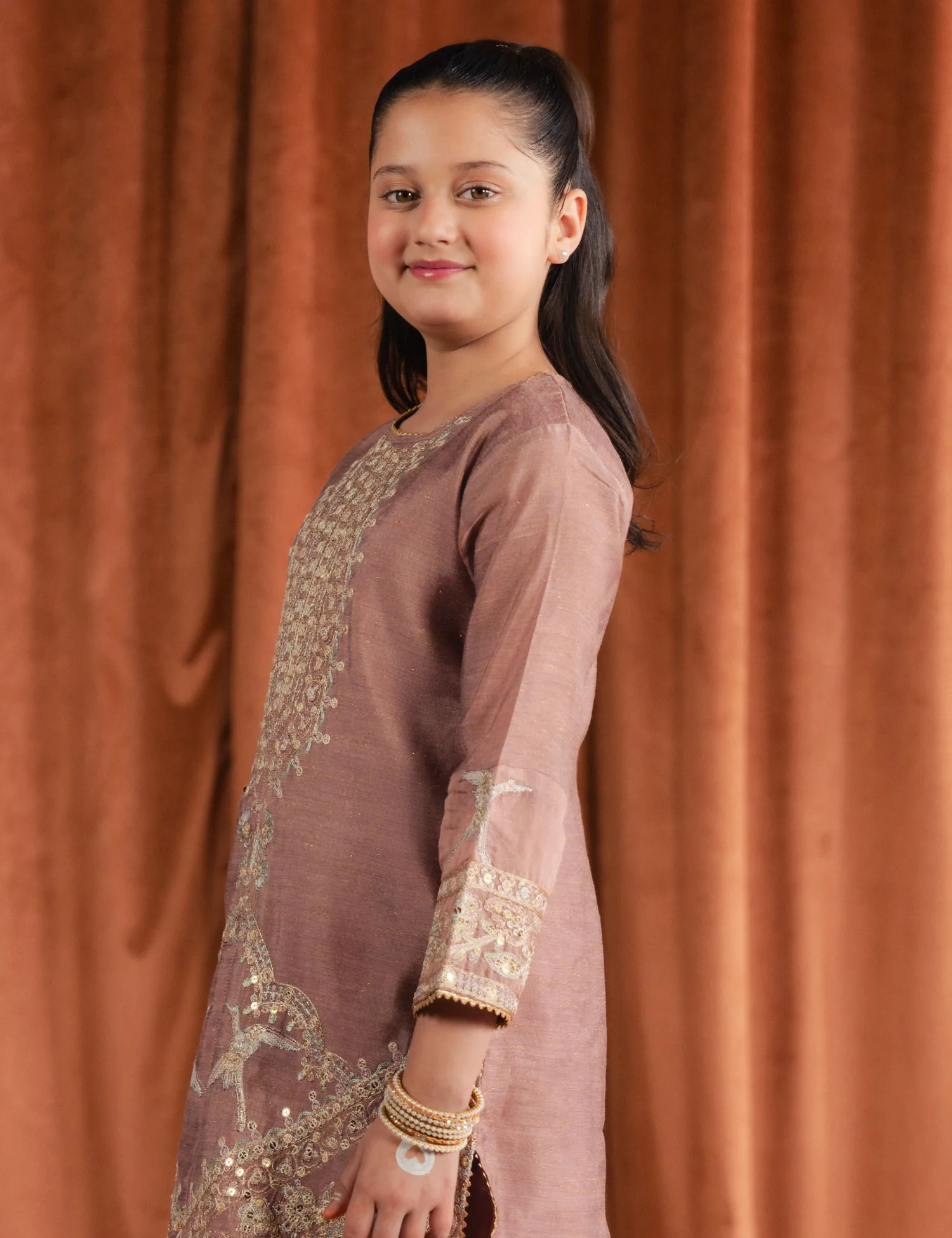 2 PIECE ETHNIC EMBROIDERED SUIT - Image 2