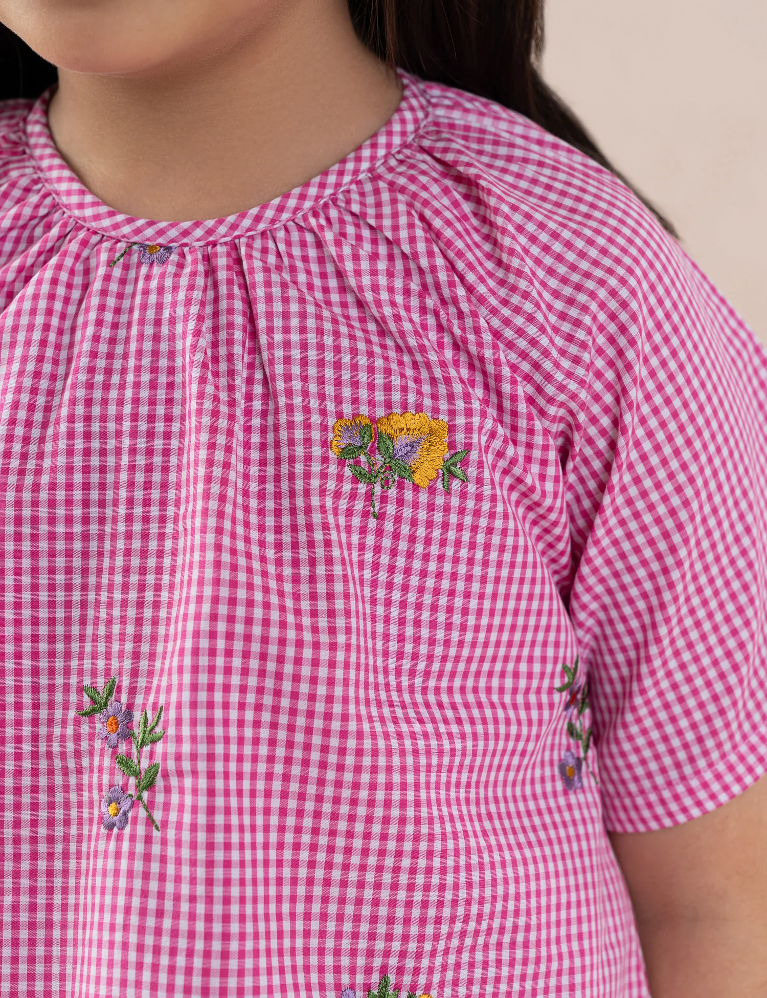 FLORAL EMBROIDERED JUMPSUIT - Image 2