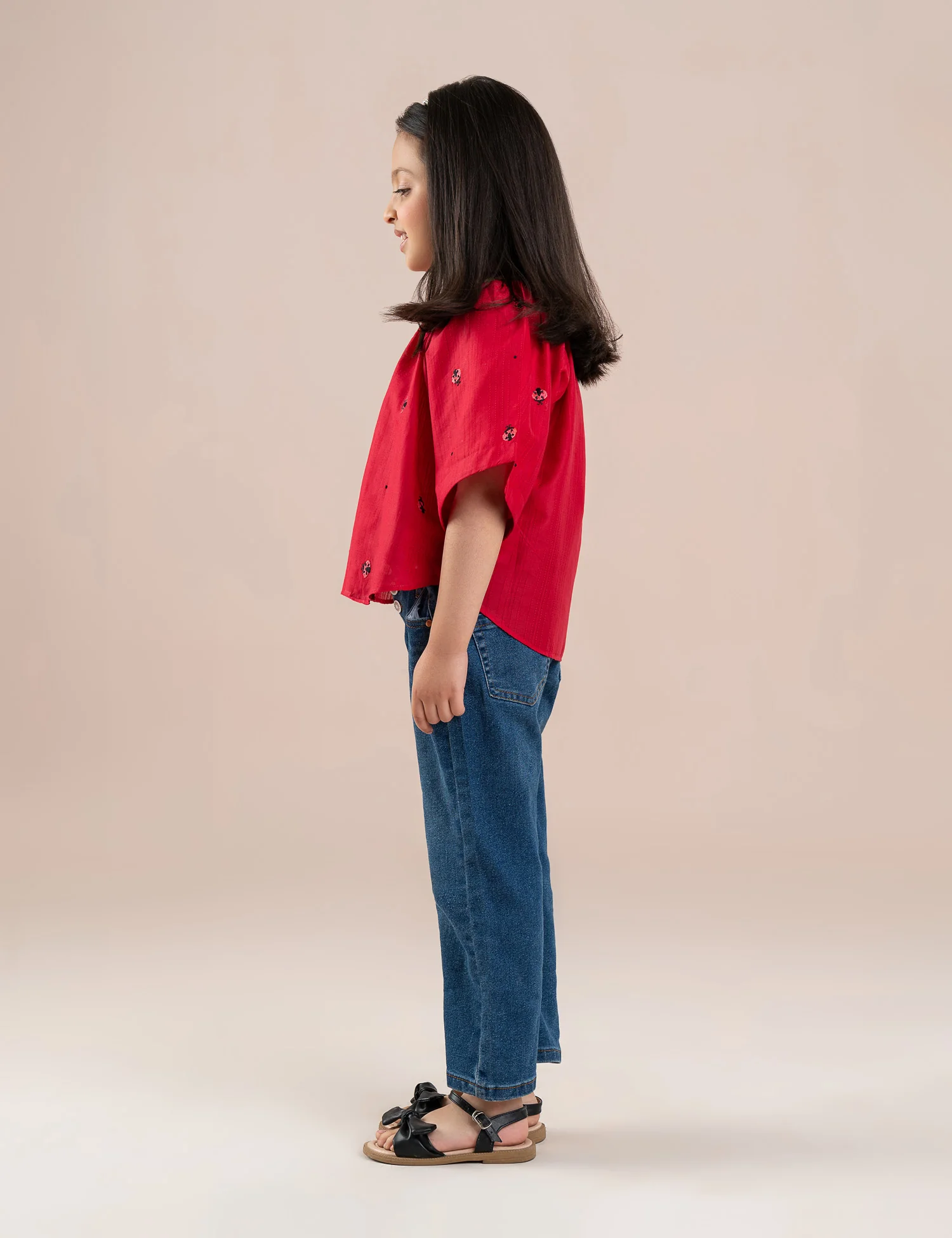 BUTTON DOWN EMBROIDRED TOP - Image 3