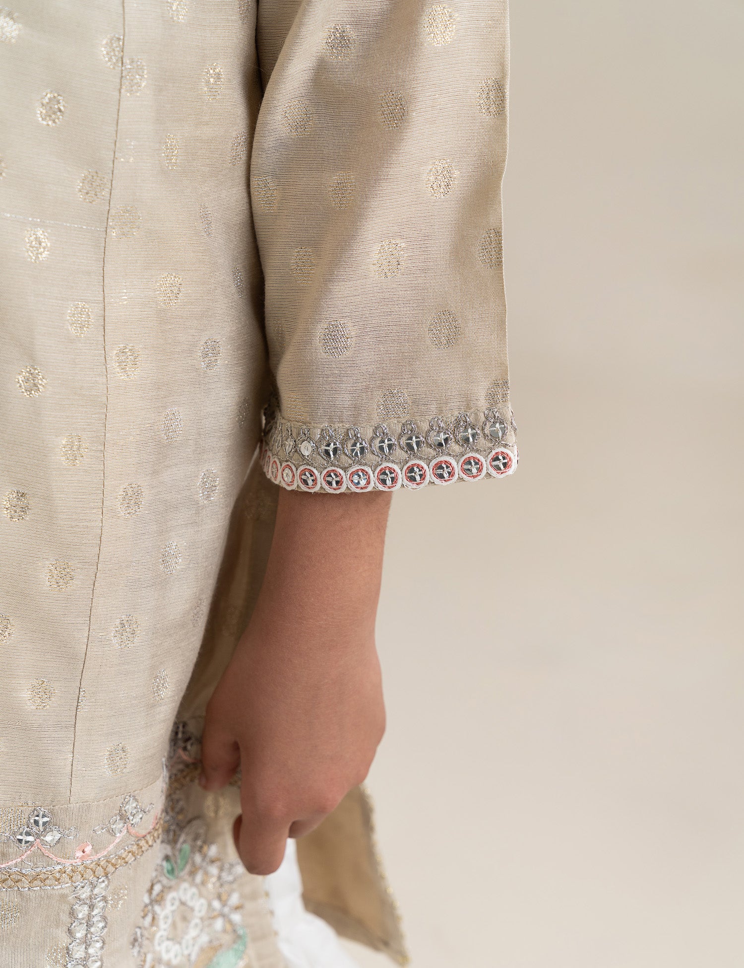 2 PIECE ETHNIC EMBROIDERED SUIT - Image 3