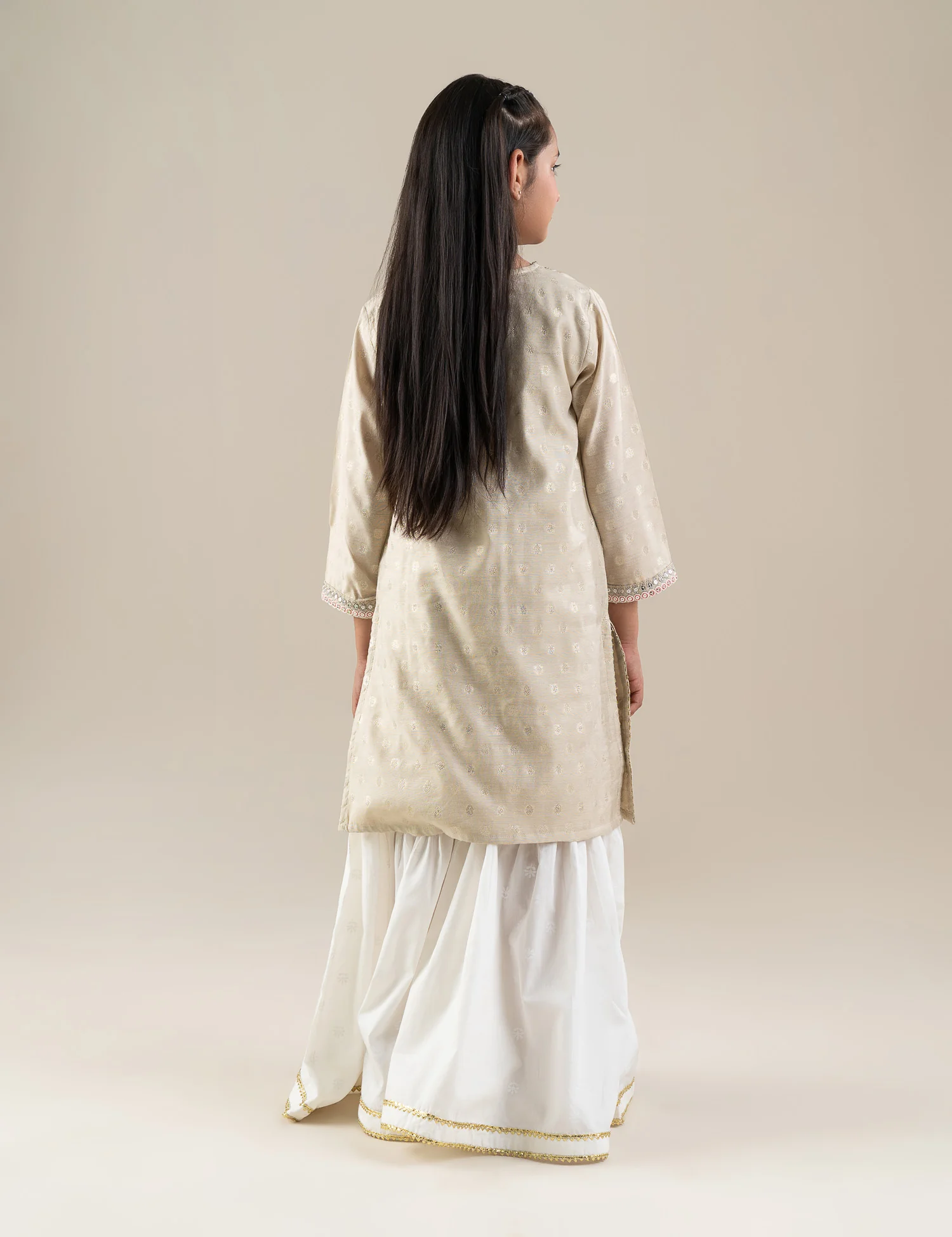 2 PIECE ETHNIC EMBROIDERED SUIT - Image 5