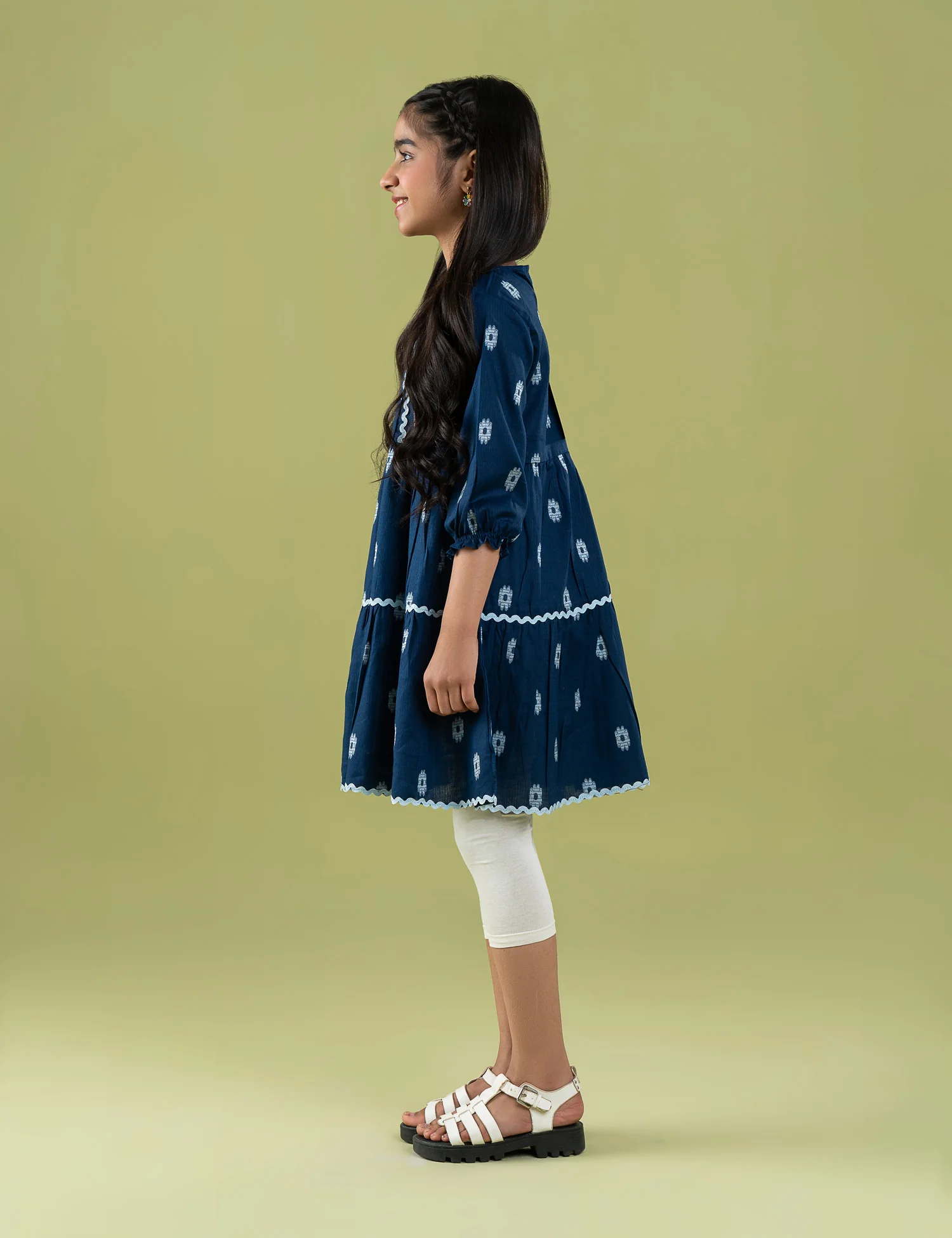 PRINTED EMBELLISHED DRESS - Image 5