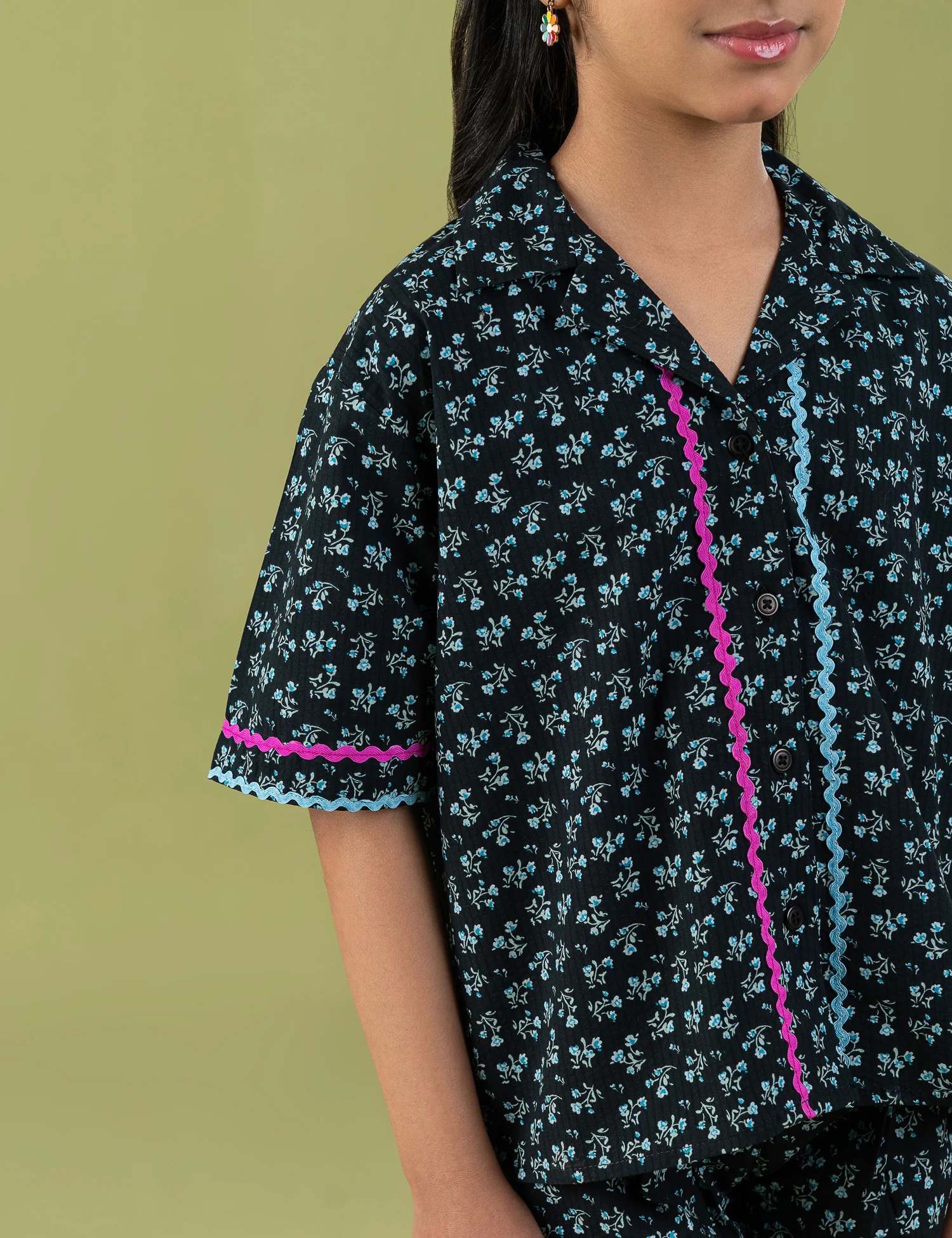 2 PIECE FLORAL PRINTED SUIT - Image 4