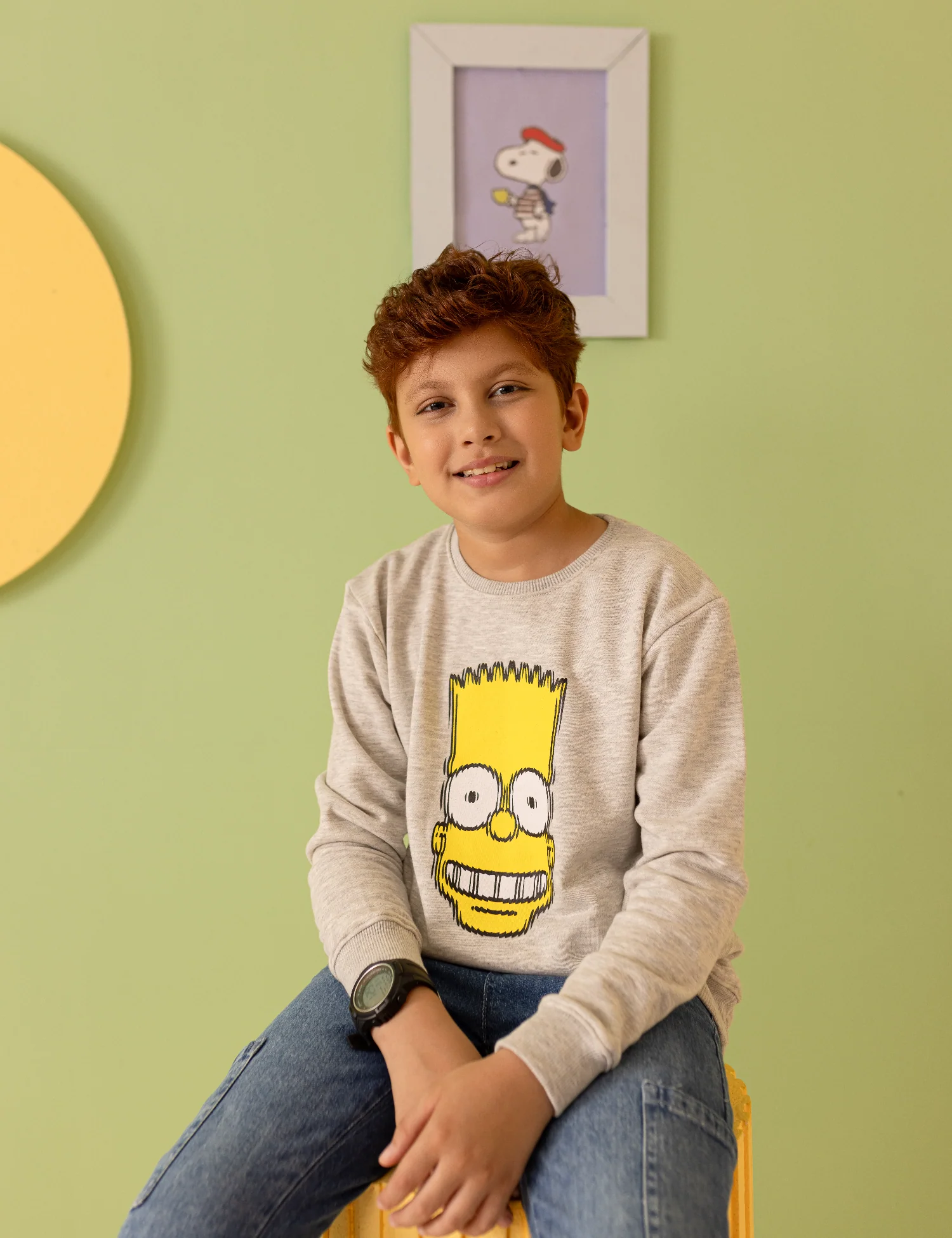 BART SIMPSON GRAPHIC SWEATSHIRT - Image 5