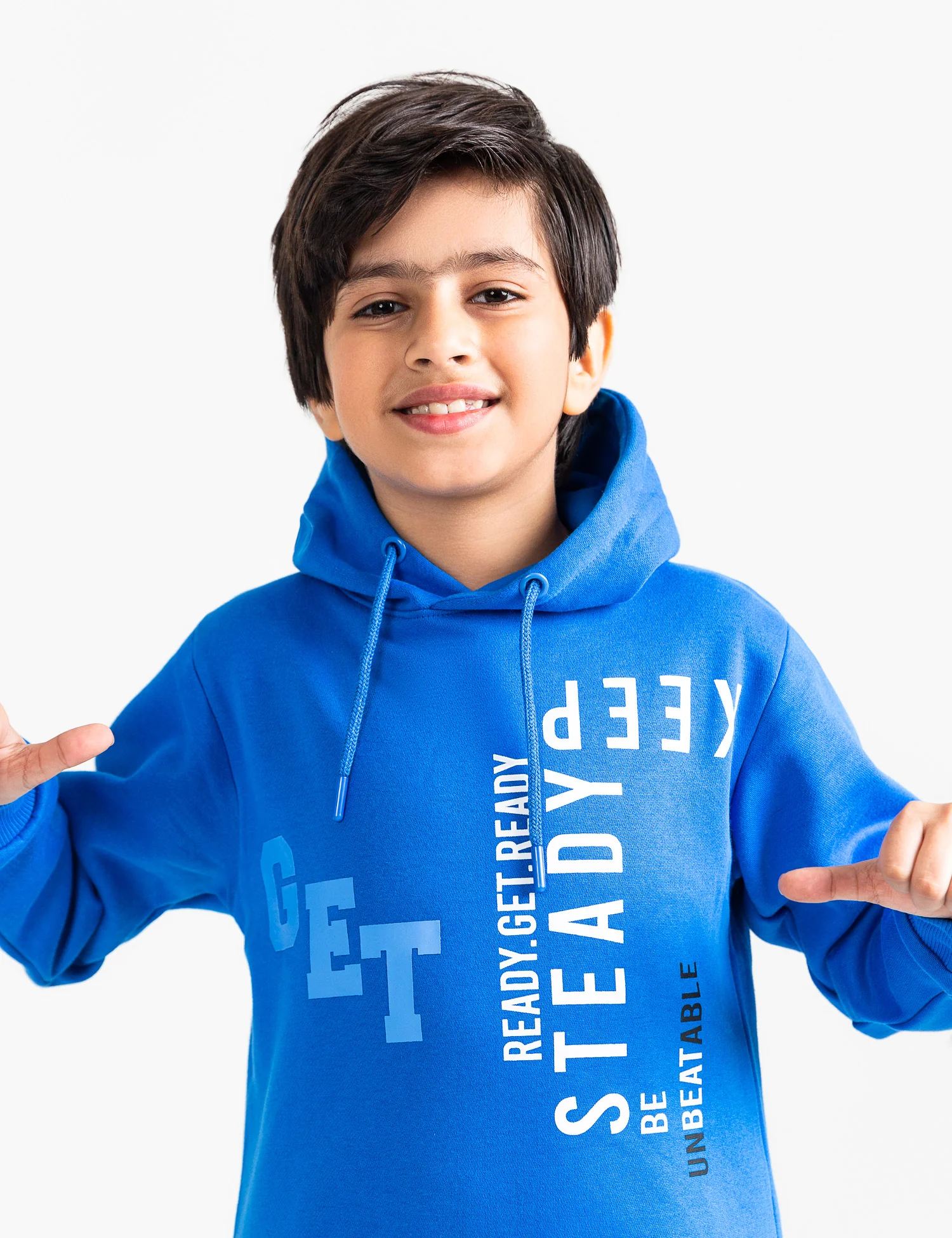 SLOGAN PRINTED HOODIE - Image 2