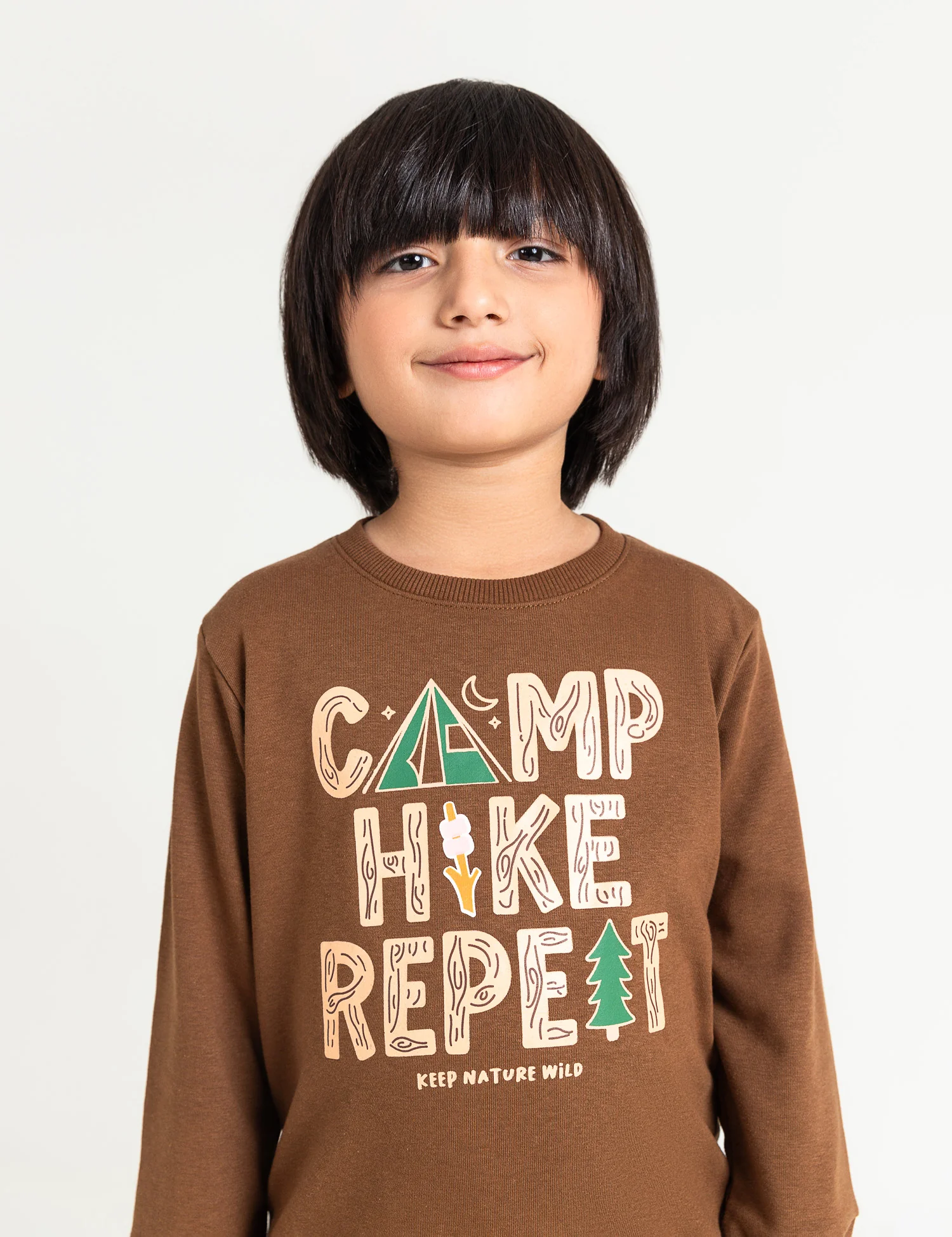 KEEP NATURE WILD PRINTED SWEATSHIRT - Image 2