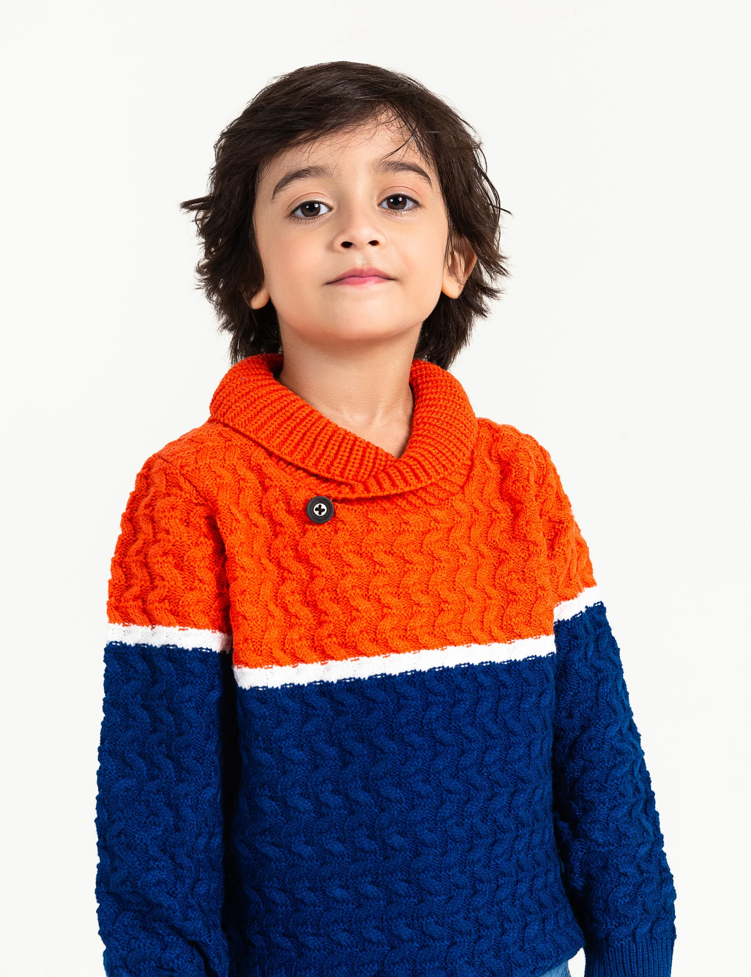 SHAWL COLLAR SWEATER - Image 2