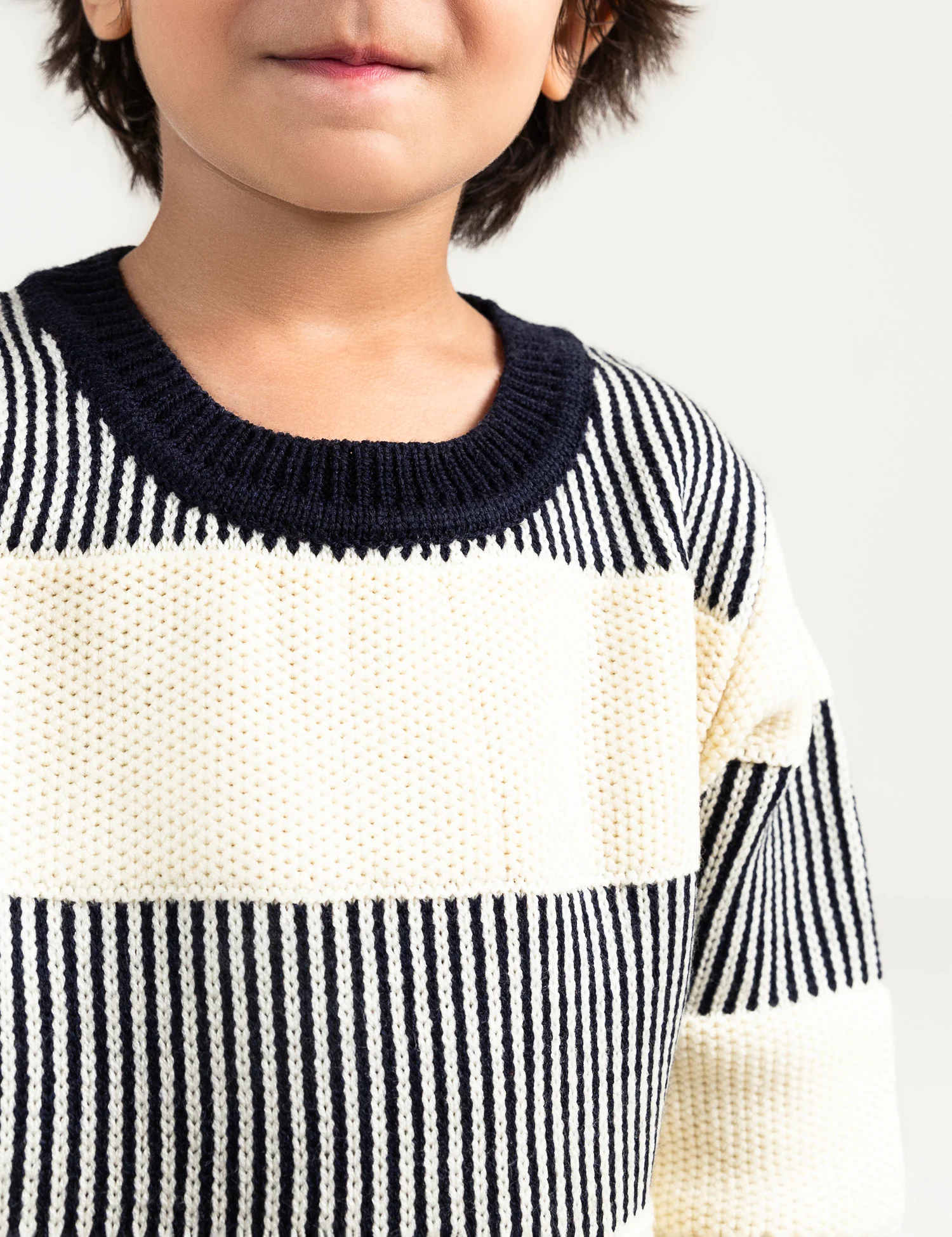 COLOR BLOCK SWEATER - Image 2