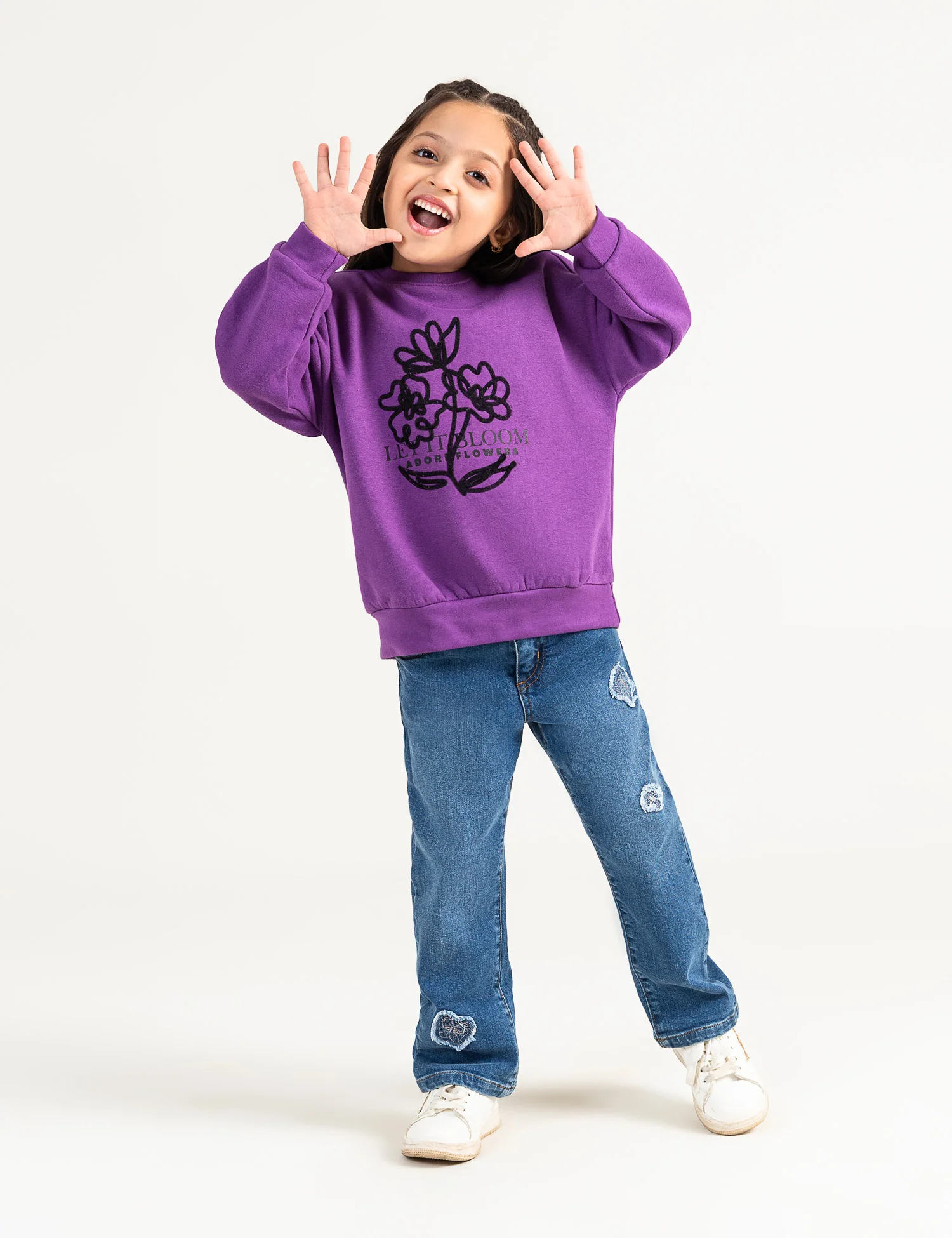 FLORAL PRINTED SWEATSHIRT - Image 3