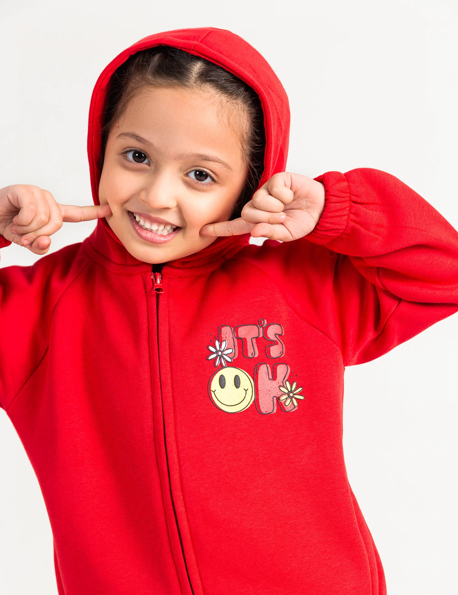PRINTED ZIPPER HOODIE - Image 2