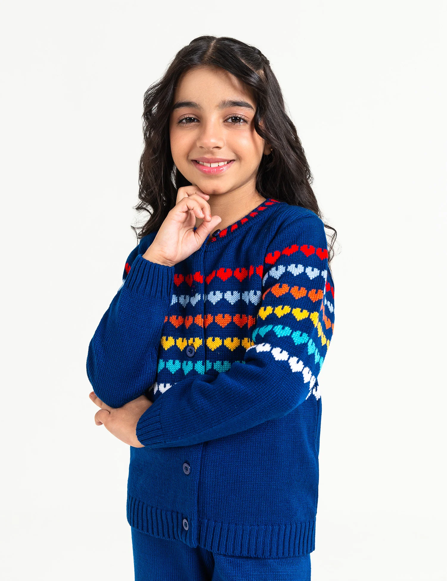 HEART KNITTED CARDIGAN - Image 2