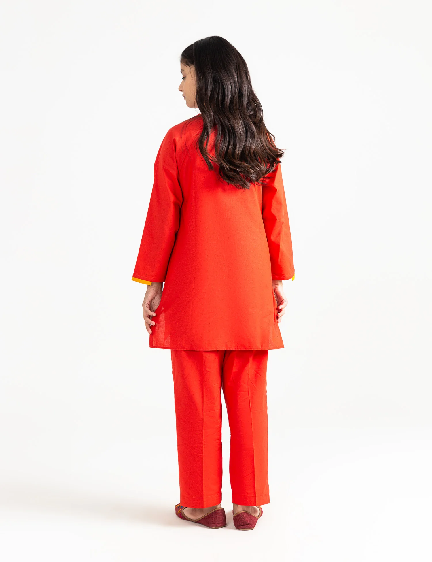 2 PIECE ALLOVER EMBROIDERED SUIT - Image 4