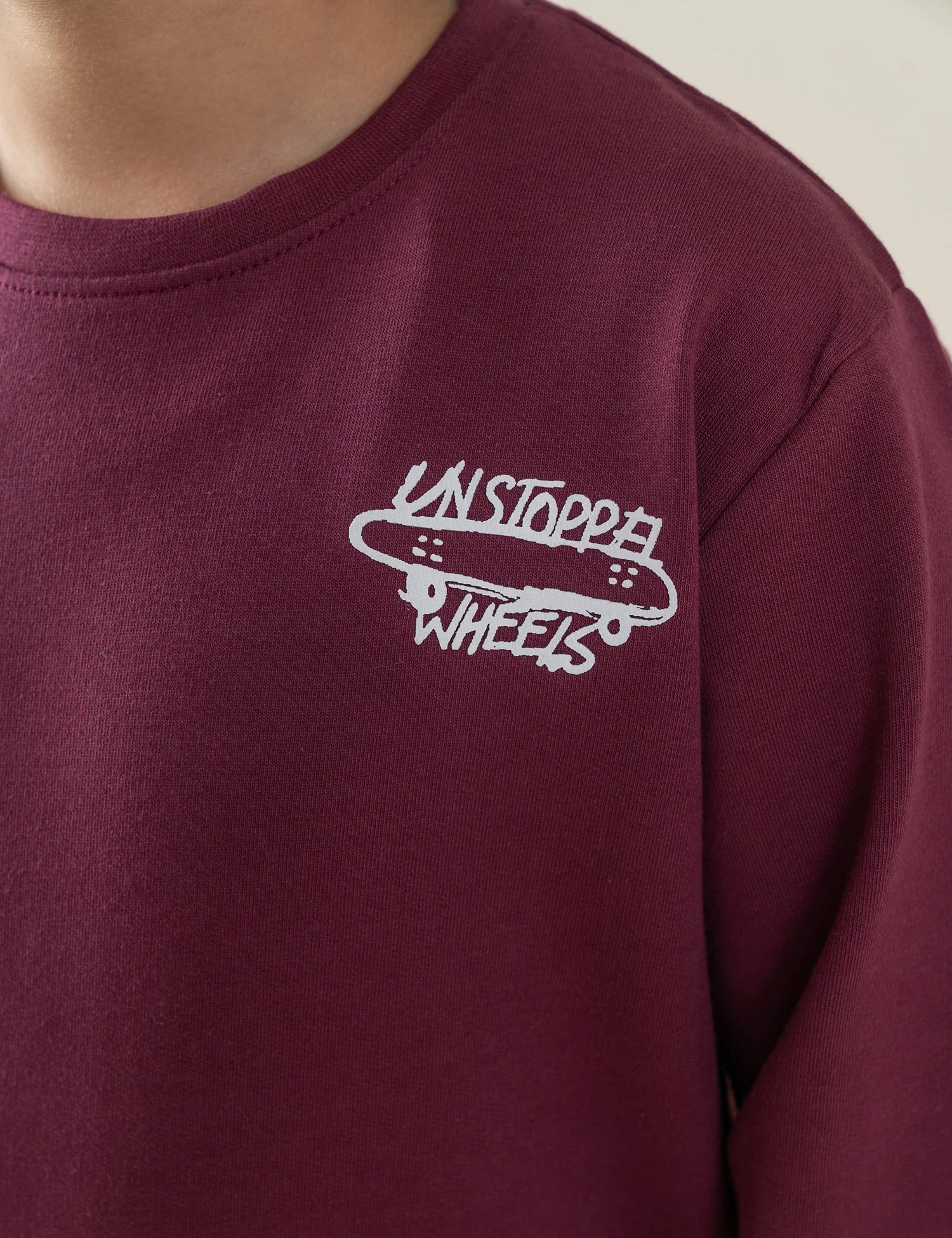 UNSTOPPABLE WHEELS GRAPHIC SWEATSHIRT - Image 2