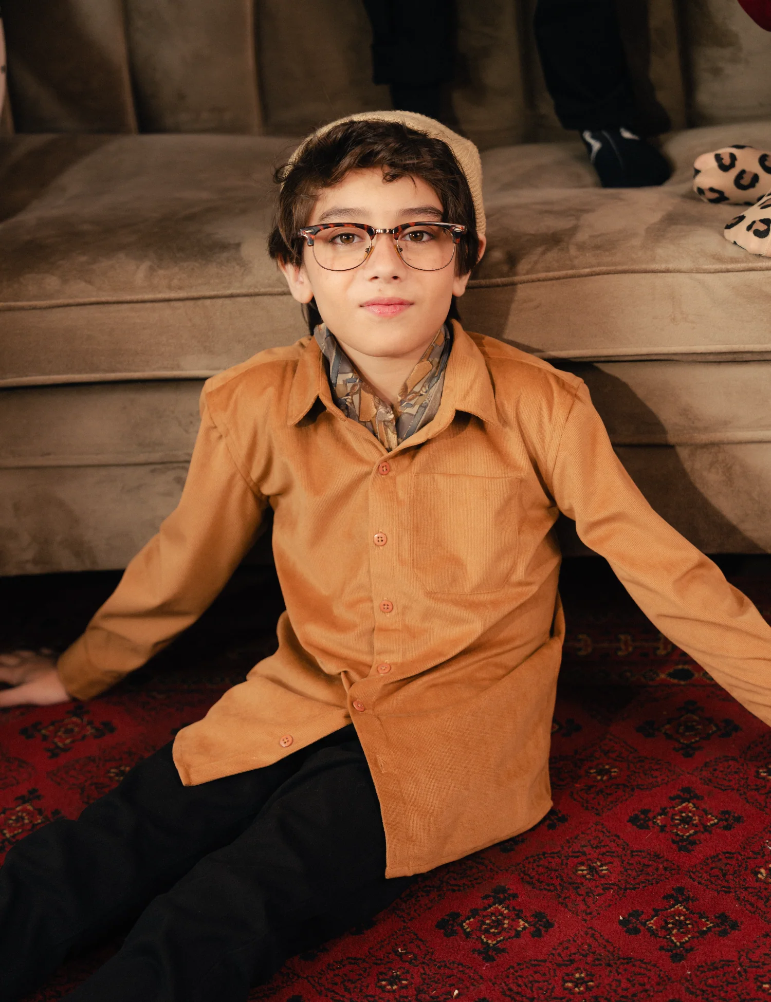 BUTTON DOWN CORDUROY SHIRT - Image 3