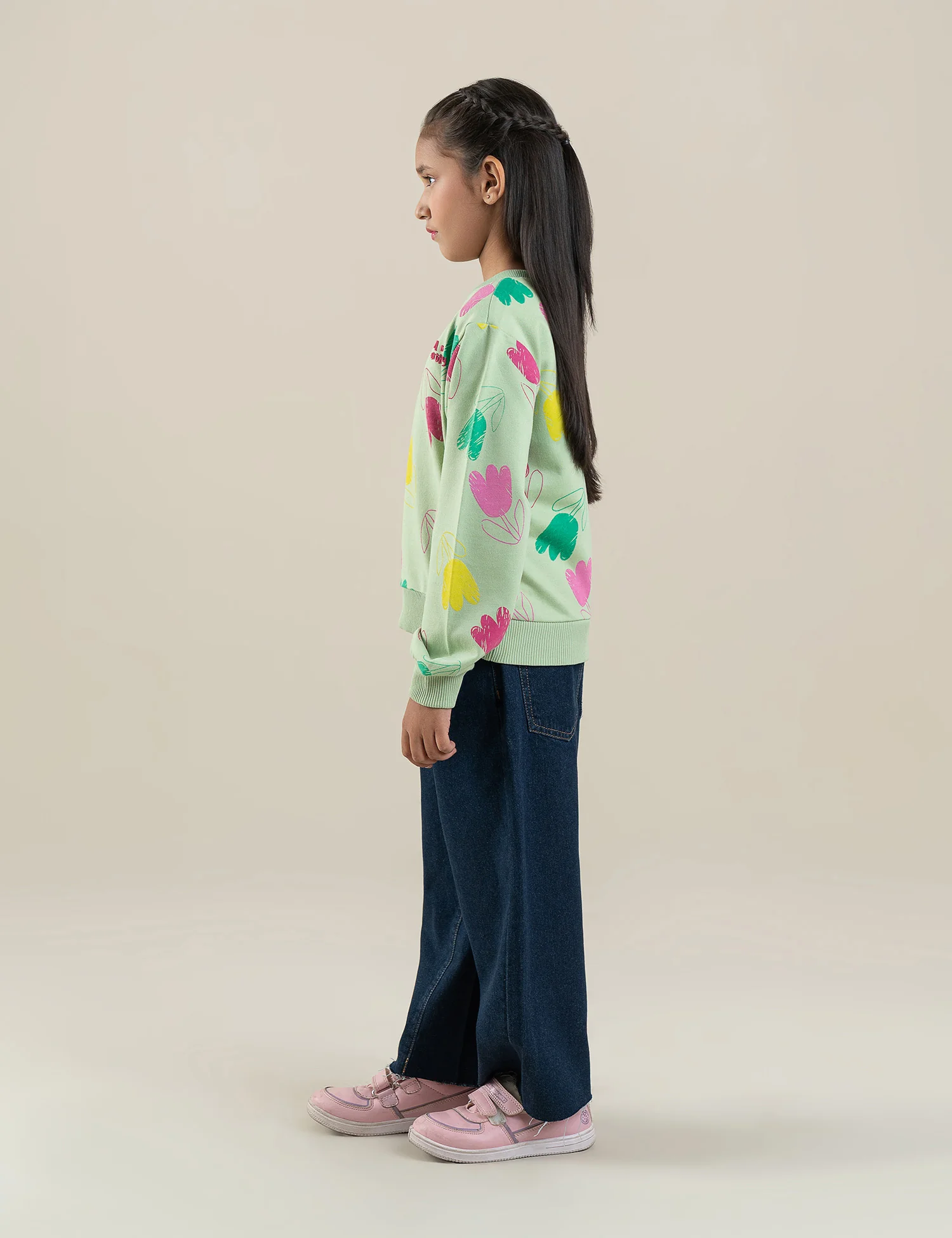 FLORAL PRINTED SWEATSHIRT - Image 4