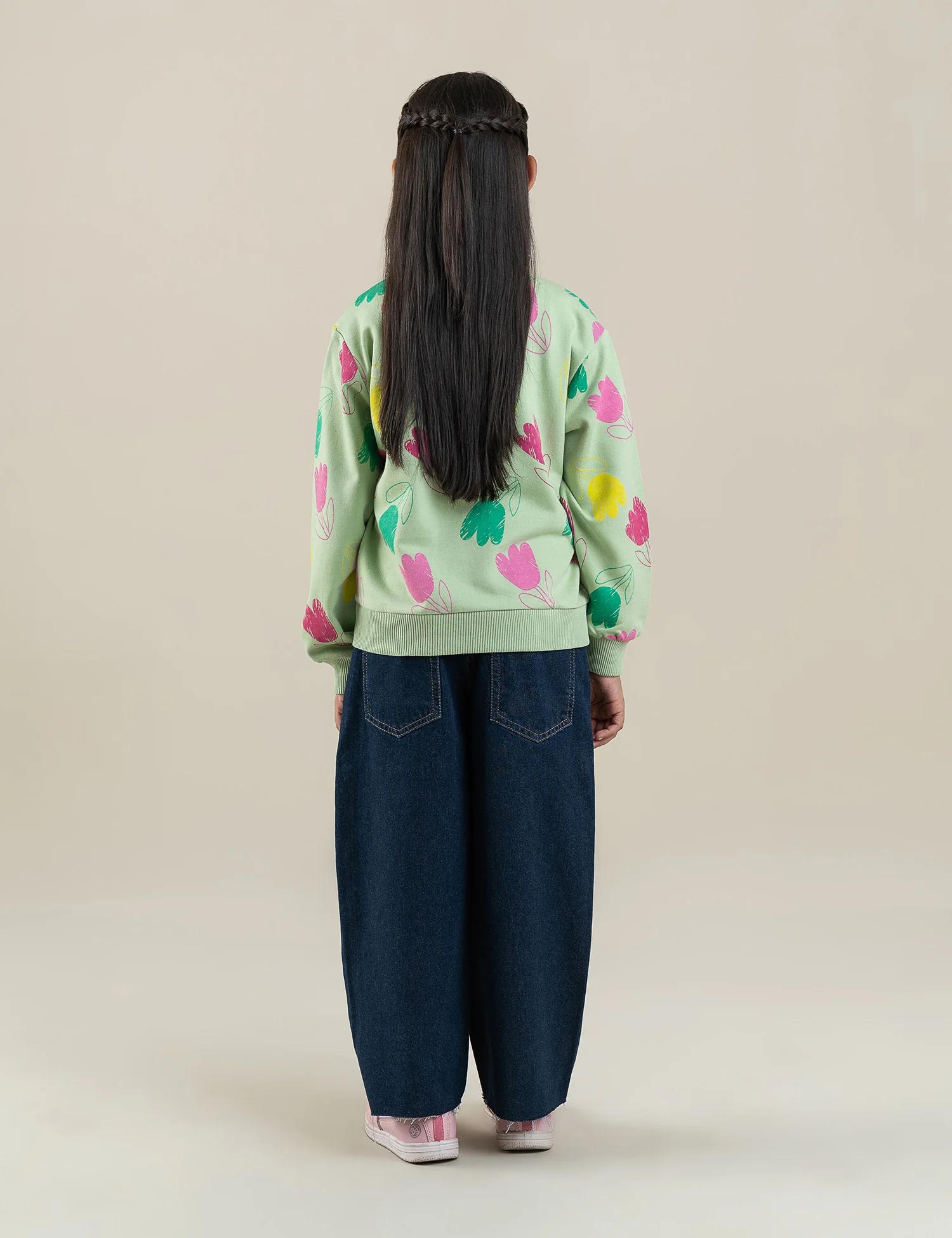 FLORAL PRINTED SWEATSHIRT - Image 5