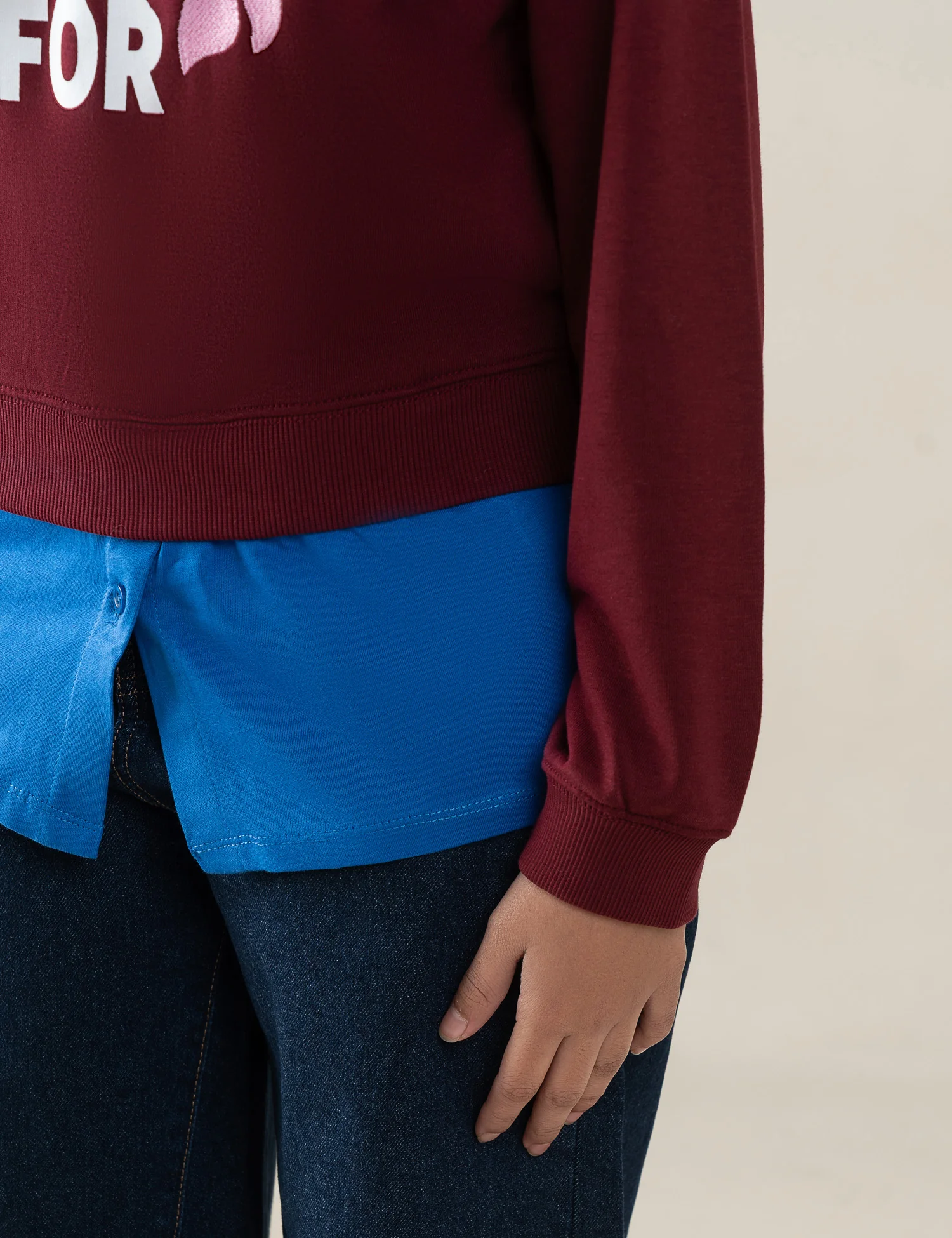 LOVE WHAT YOU CARE FOR PRINTED SWEATSHIRT - Image 3