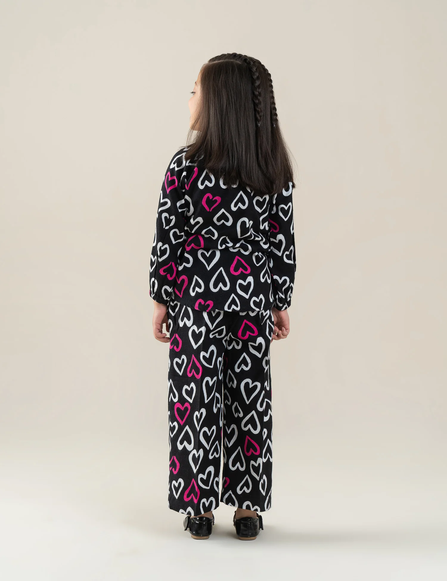 2 PIECE HEART PRINTED SUIT - Image 5