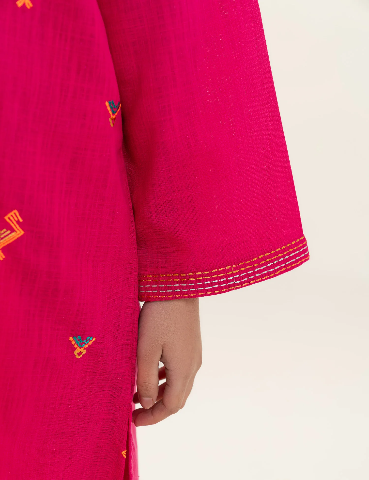 2 PIECE VIBRANT EMBROIDERED SUIT - Image 3