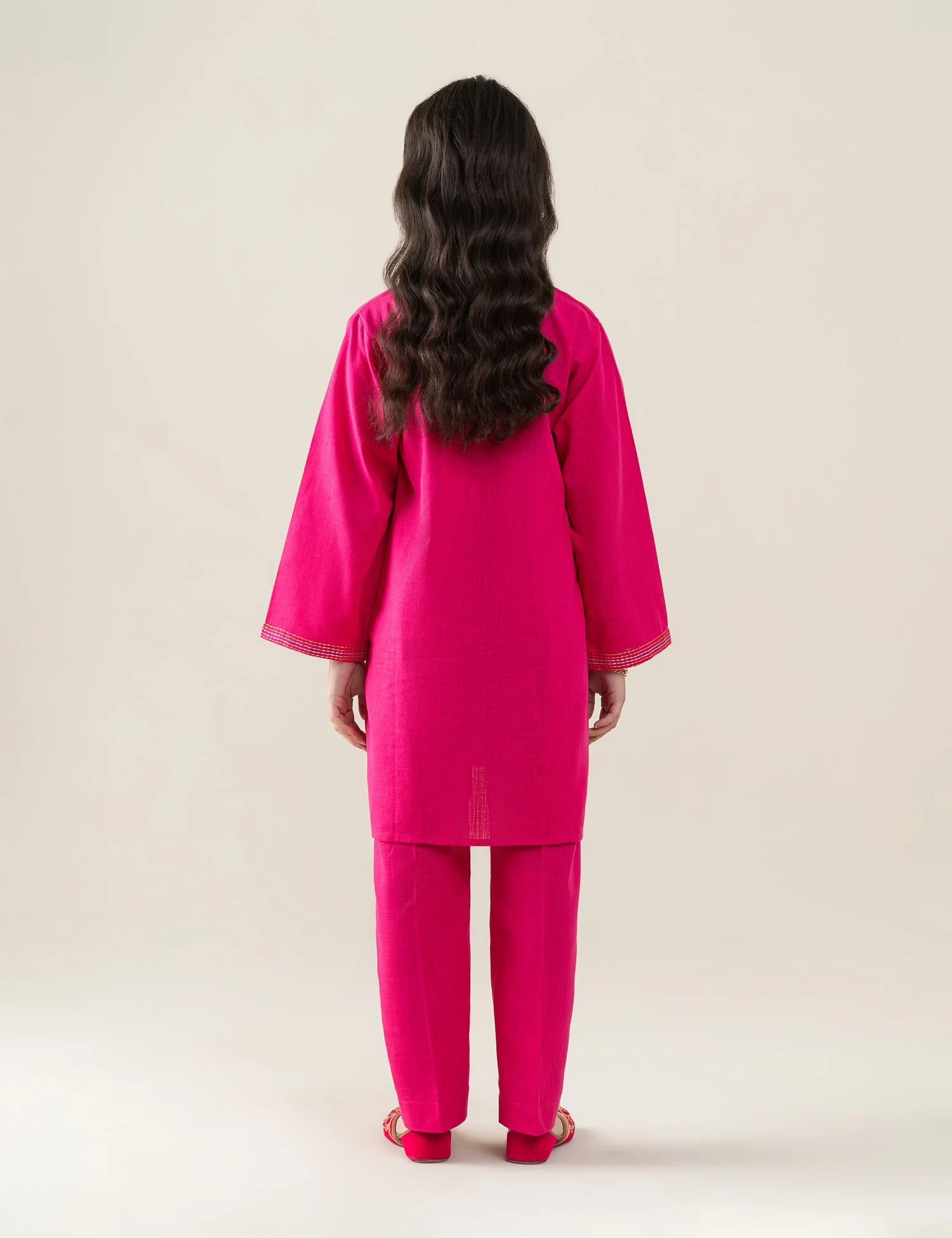 2 PIECE VIBRANT EMBROIDERED SUIT - Image 5