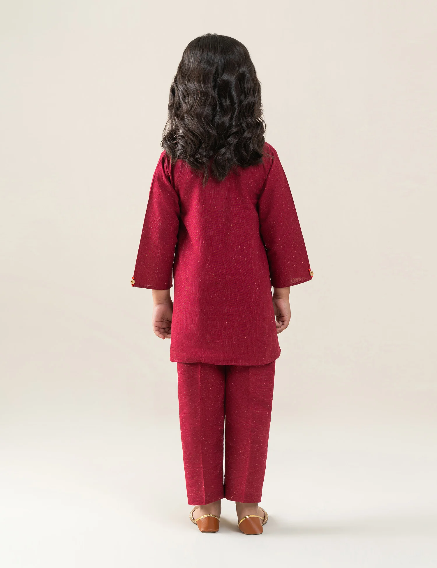 2 PIECE FLORAL EMBROIDERED SUIT - Image 5