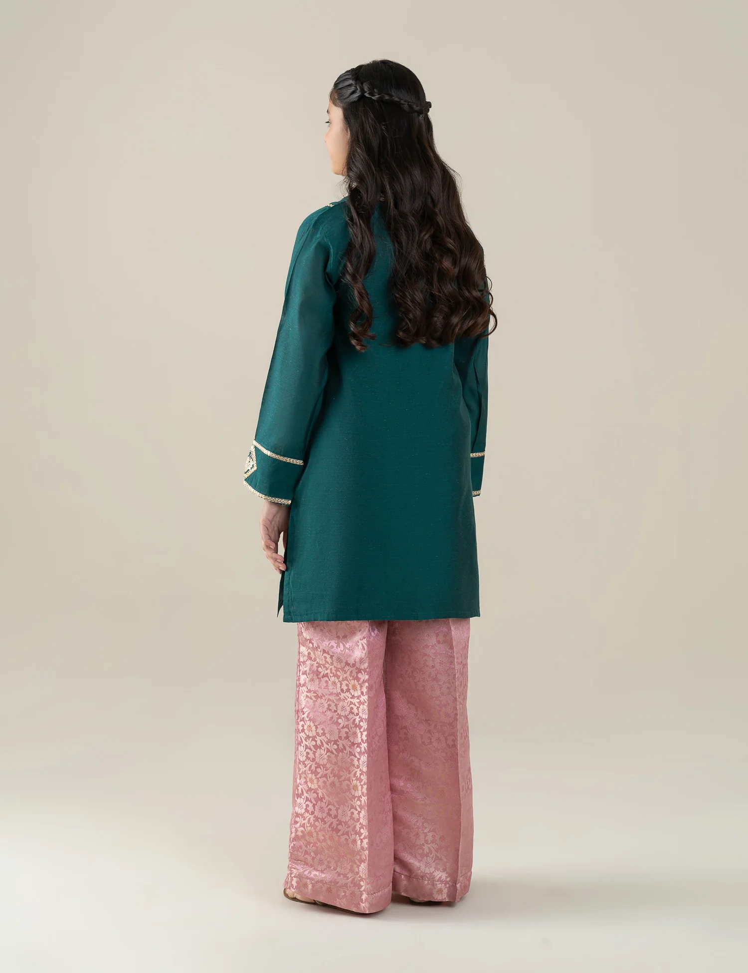 2 PIECE ETHNIC EMBROIDERED SUIT - Image 5