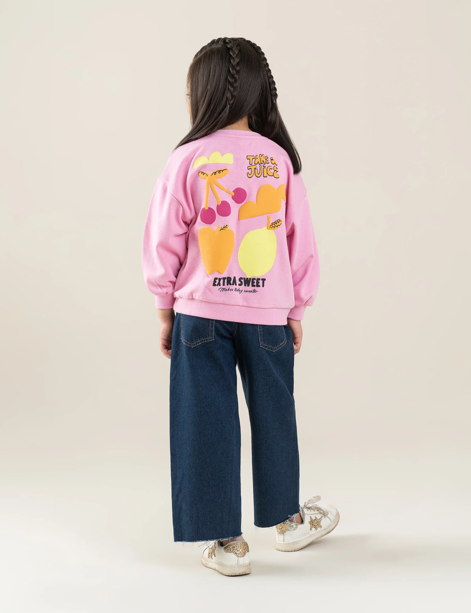 TAKE A JUICE PRINTED SWEATSHIRT - Image 5