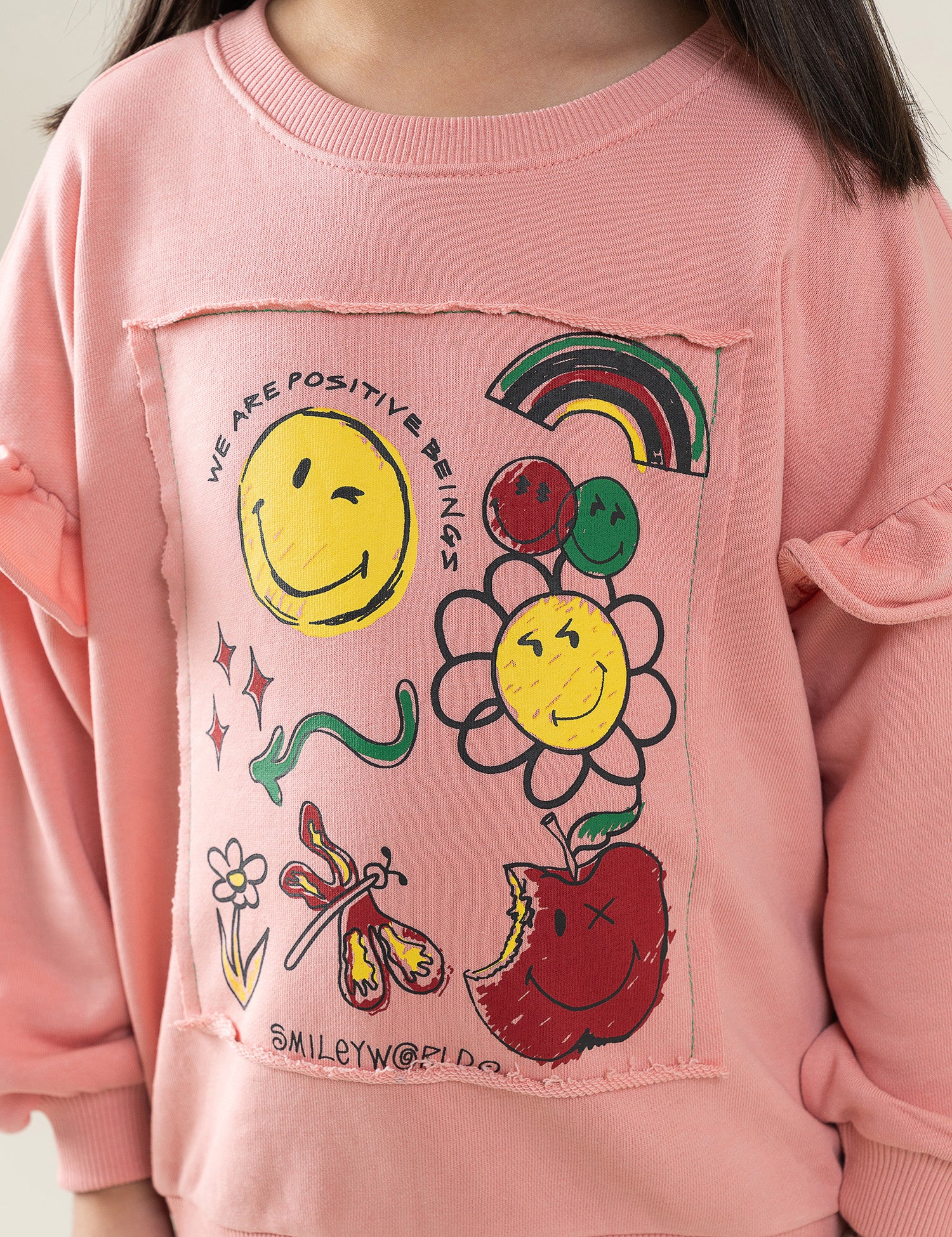 SMILEY WORLD PRINTED SWEATSHIRT - Image 2