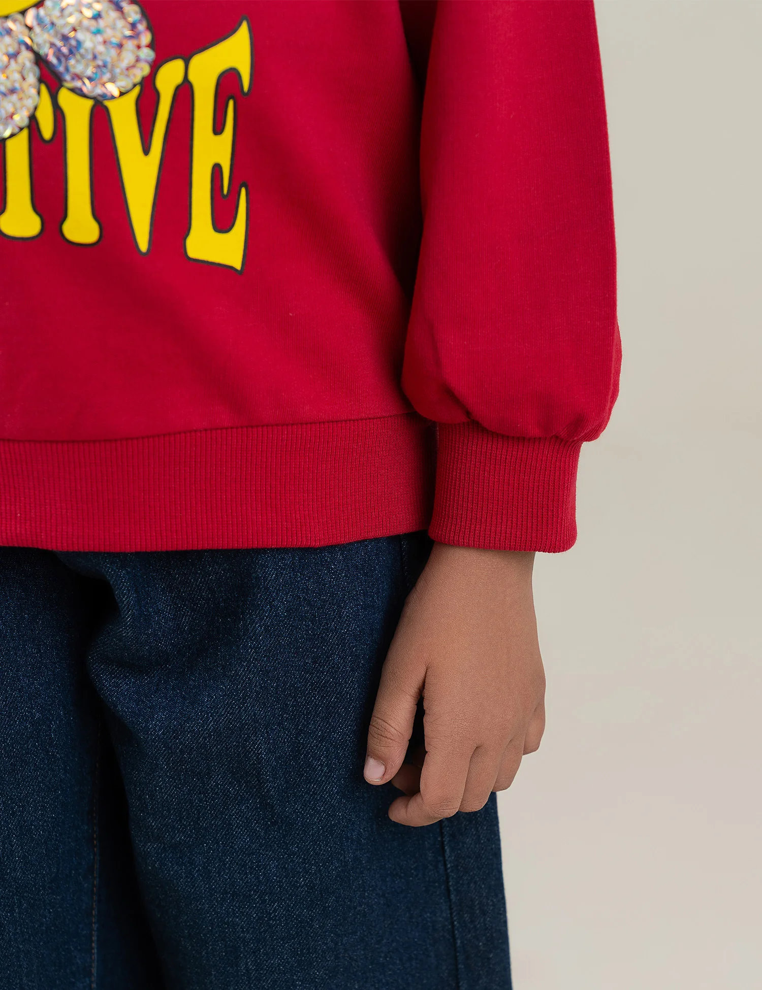 FOREVER POSITIVE GRAPHIC SWEATSHIRT - Image 3