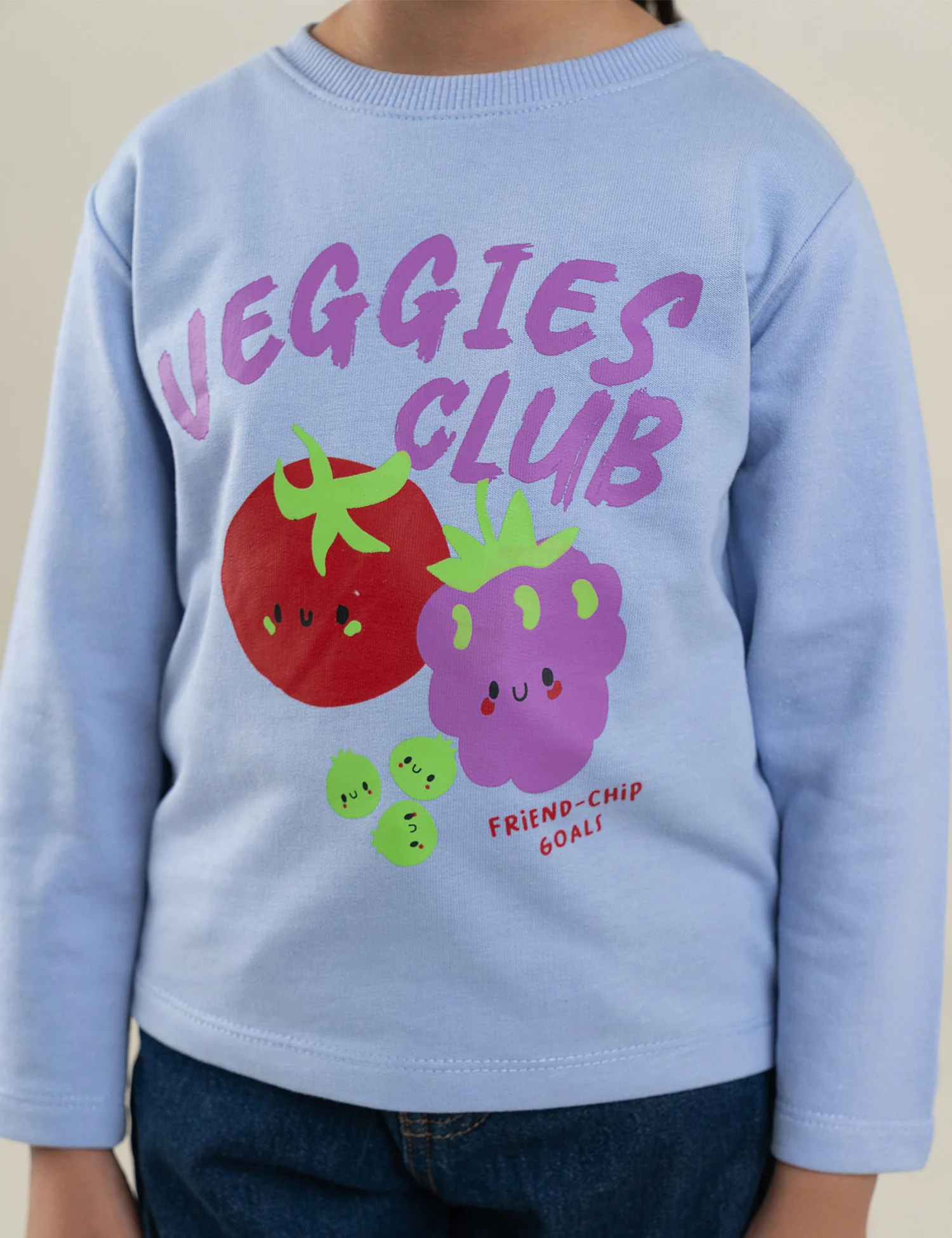 VEGGIES CLUB GRAPHIC T-SHIRT - Image 2