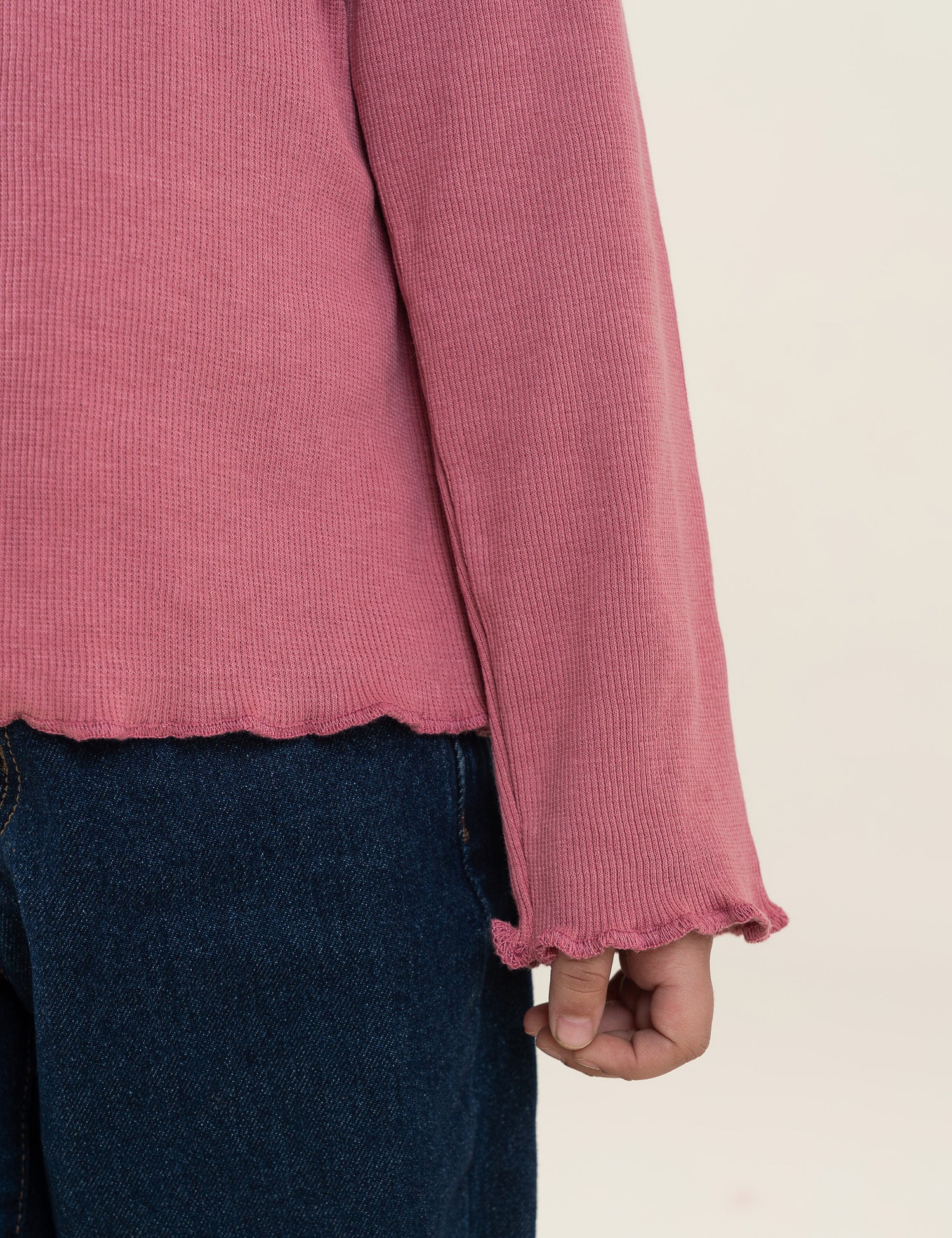 RIBBED T-SHIRT - Image 3