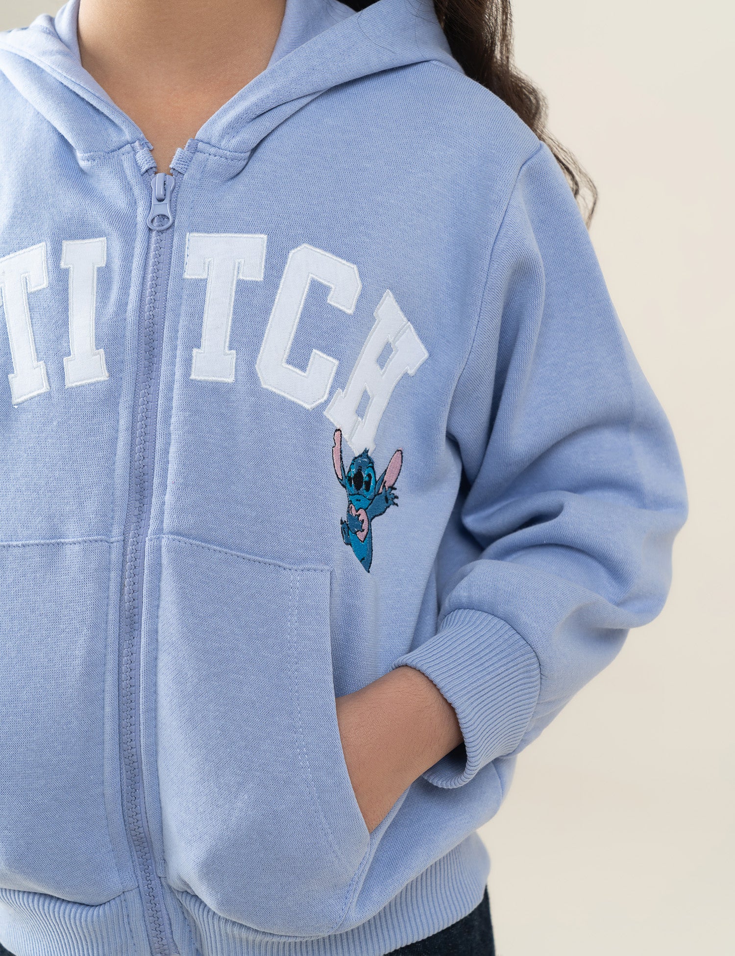 STITCH ZIP-UP HOODIE - Image 2