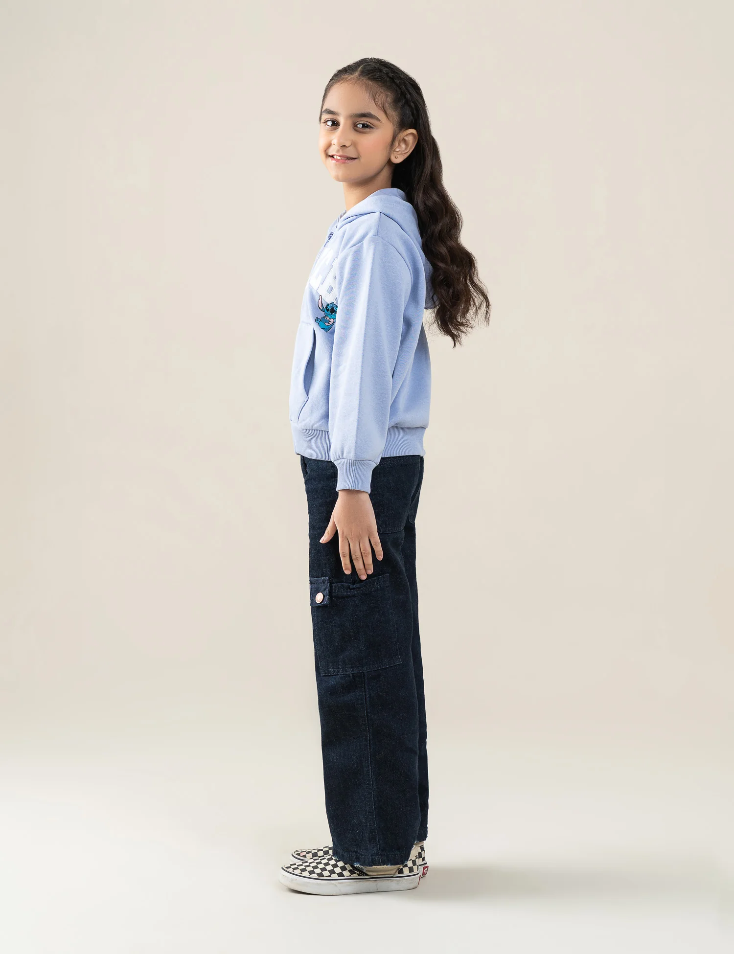 STITCH ZIP-UP HOODIE - Image 3
