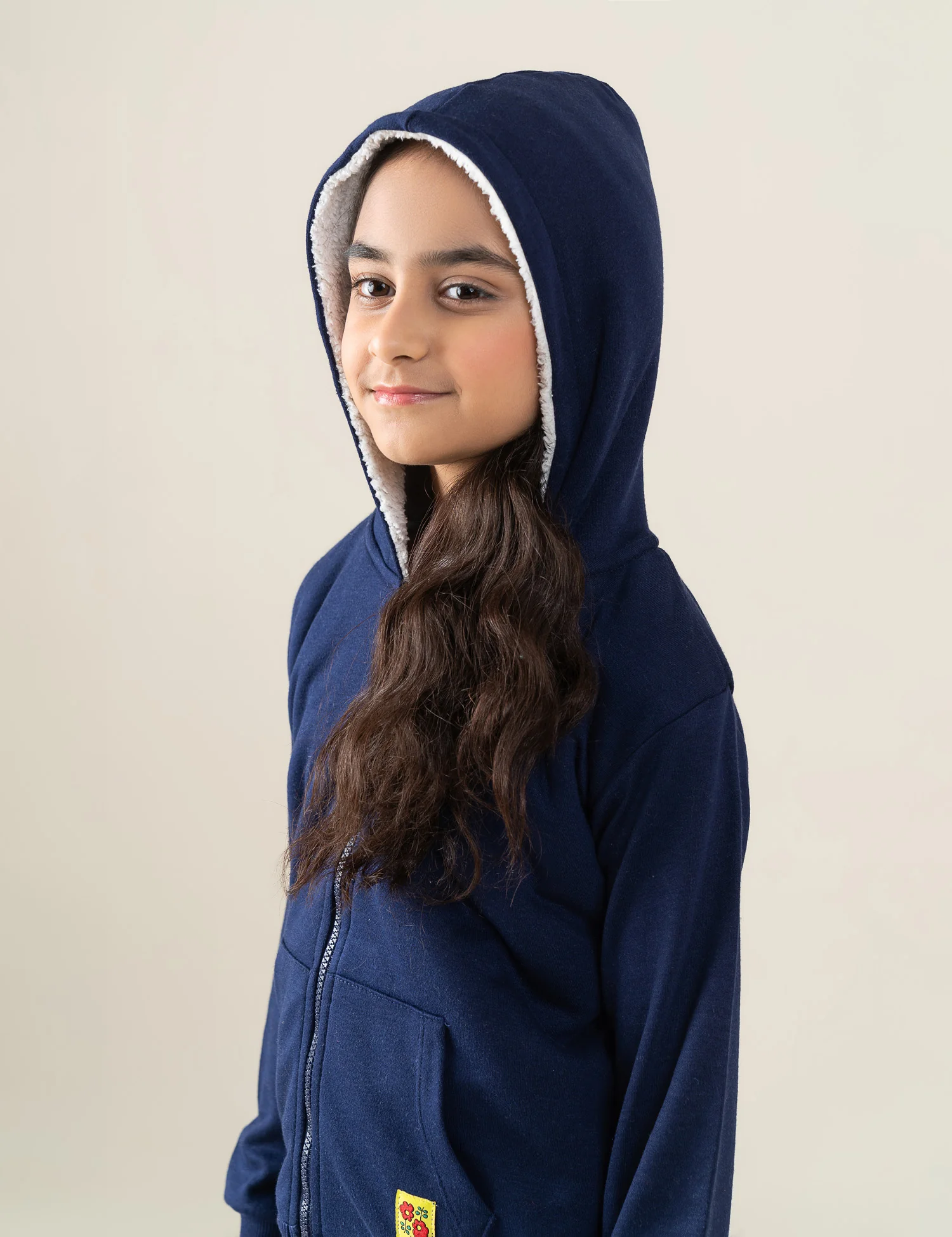 BASIC ZIP-UP HOODIE - Image 2