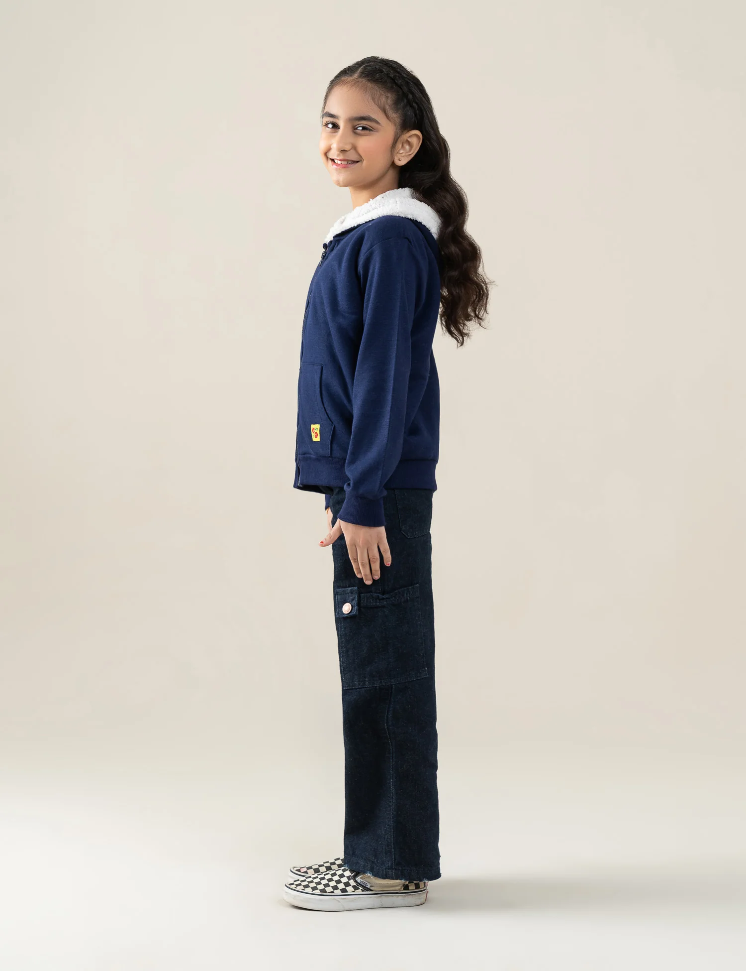 BASIC ZIP-UP HOODIE - Image 4