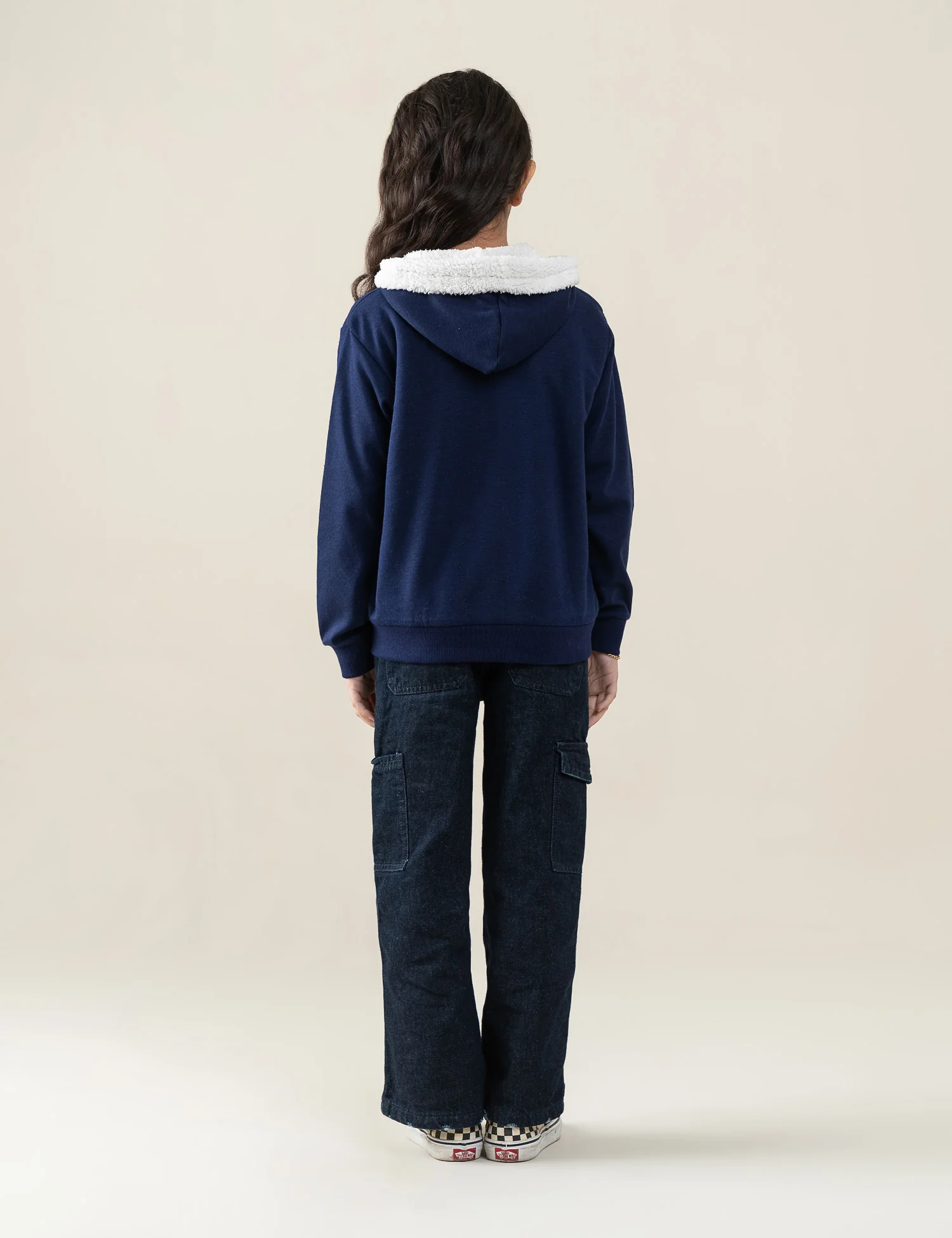 BASIC ZIP-UP HOODIE - Image 5