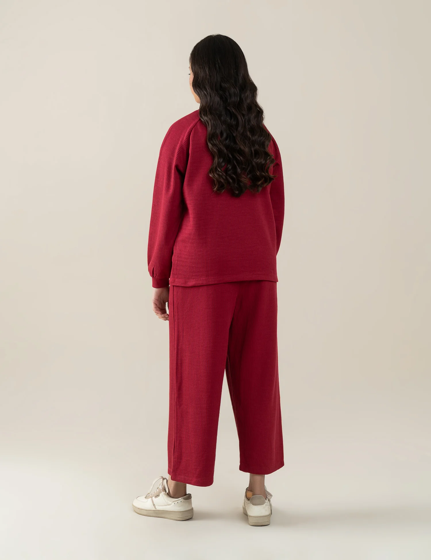 2 PIECE RIBBED SUIT - Image 4